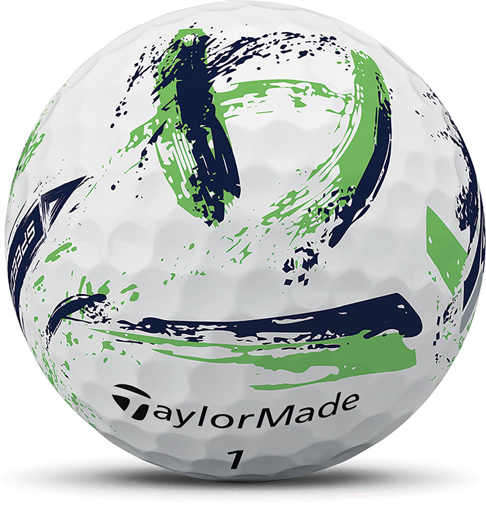 TaylorMade 2025 SpeedSoft Ink Seattle Seahawks Golf Balls product image