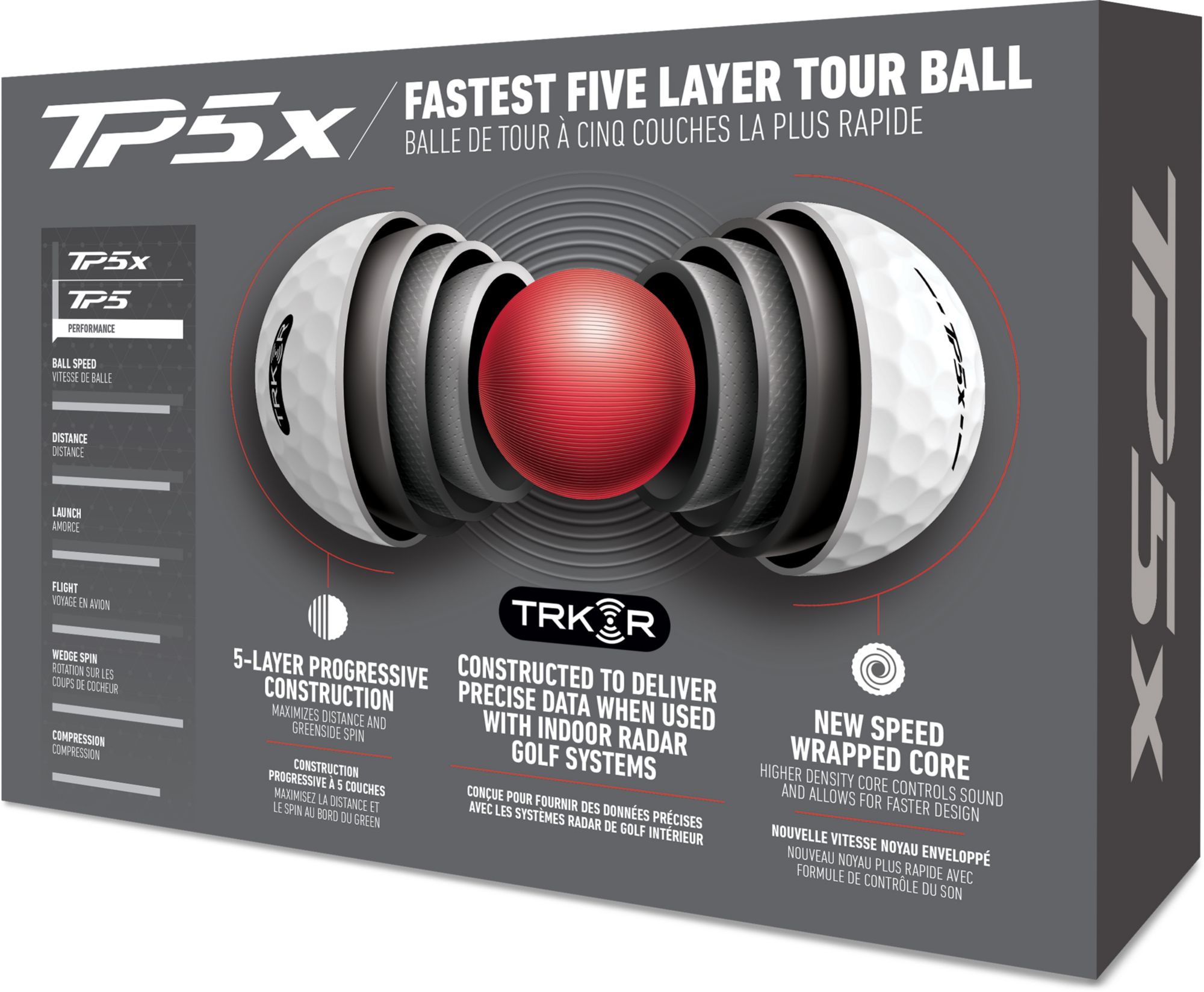 TaylorMade 2025 TP5x TRK-R Golf Balls product image