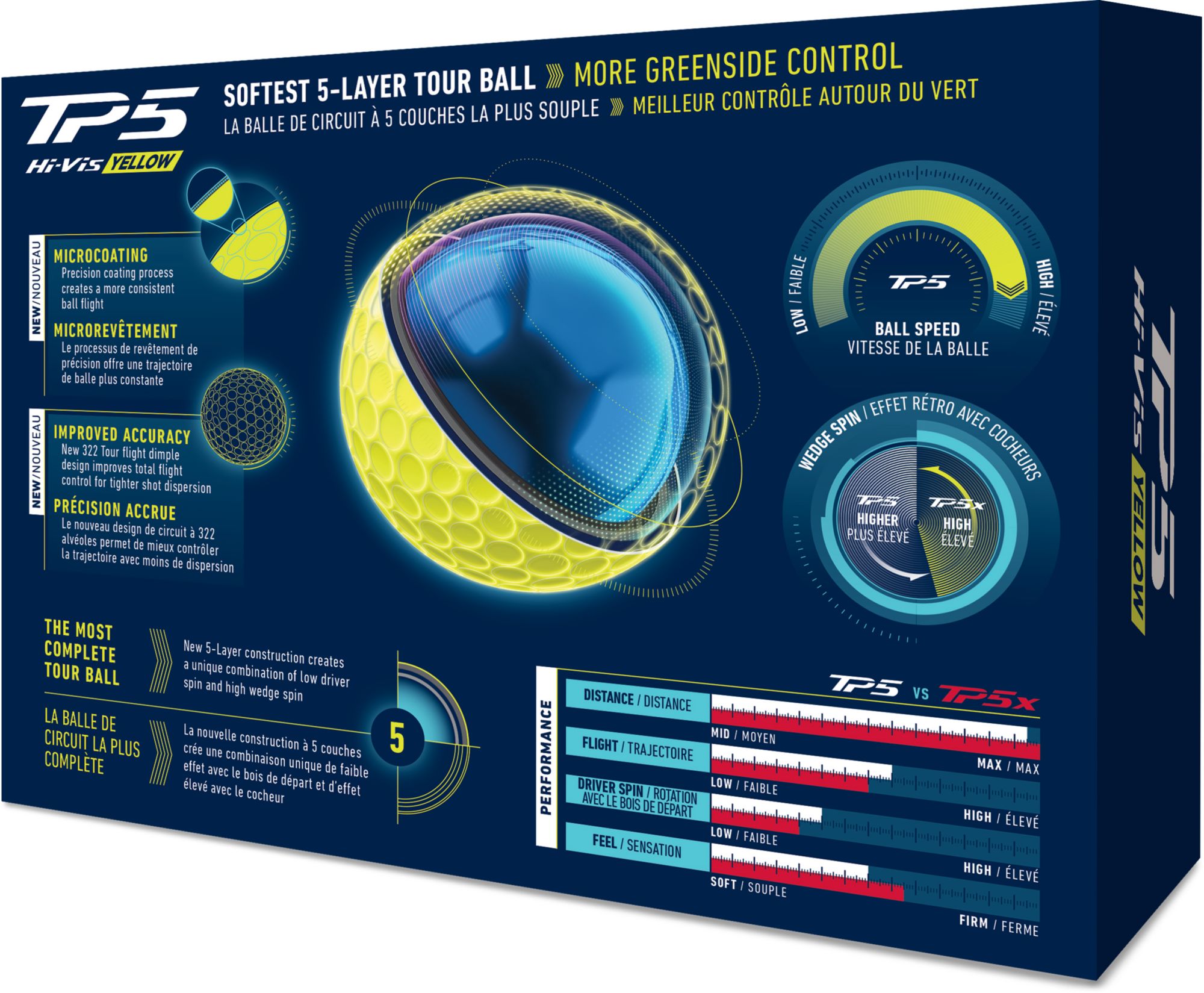 TaylorMade 2026 TP5 Golf Balls product image