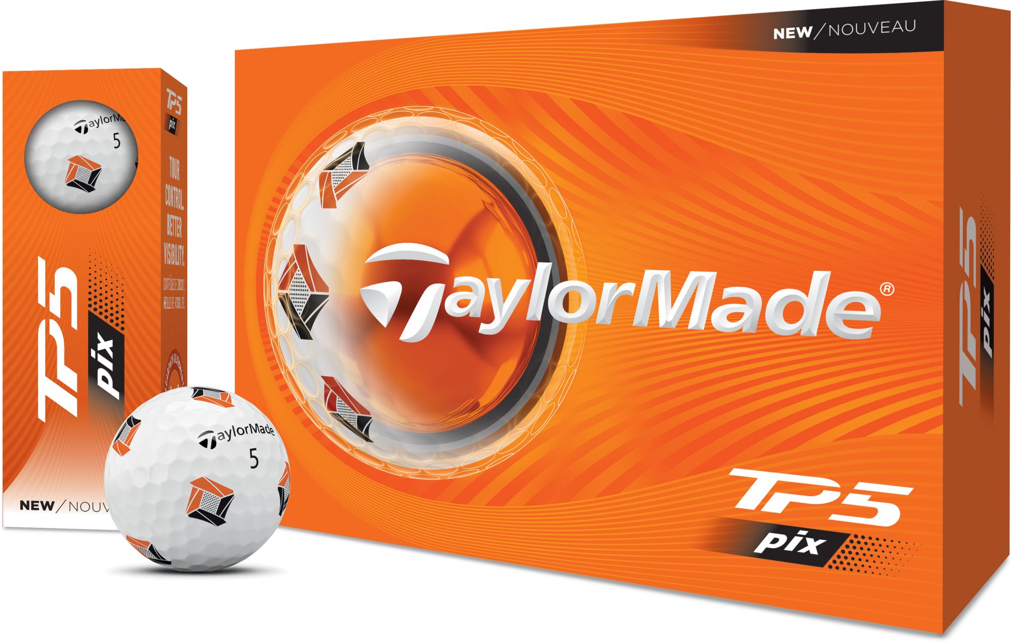 TaylorMade 2026 TP5 pix Golf Balls product image
