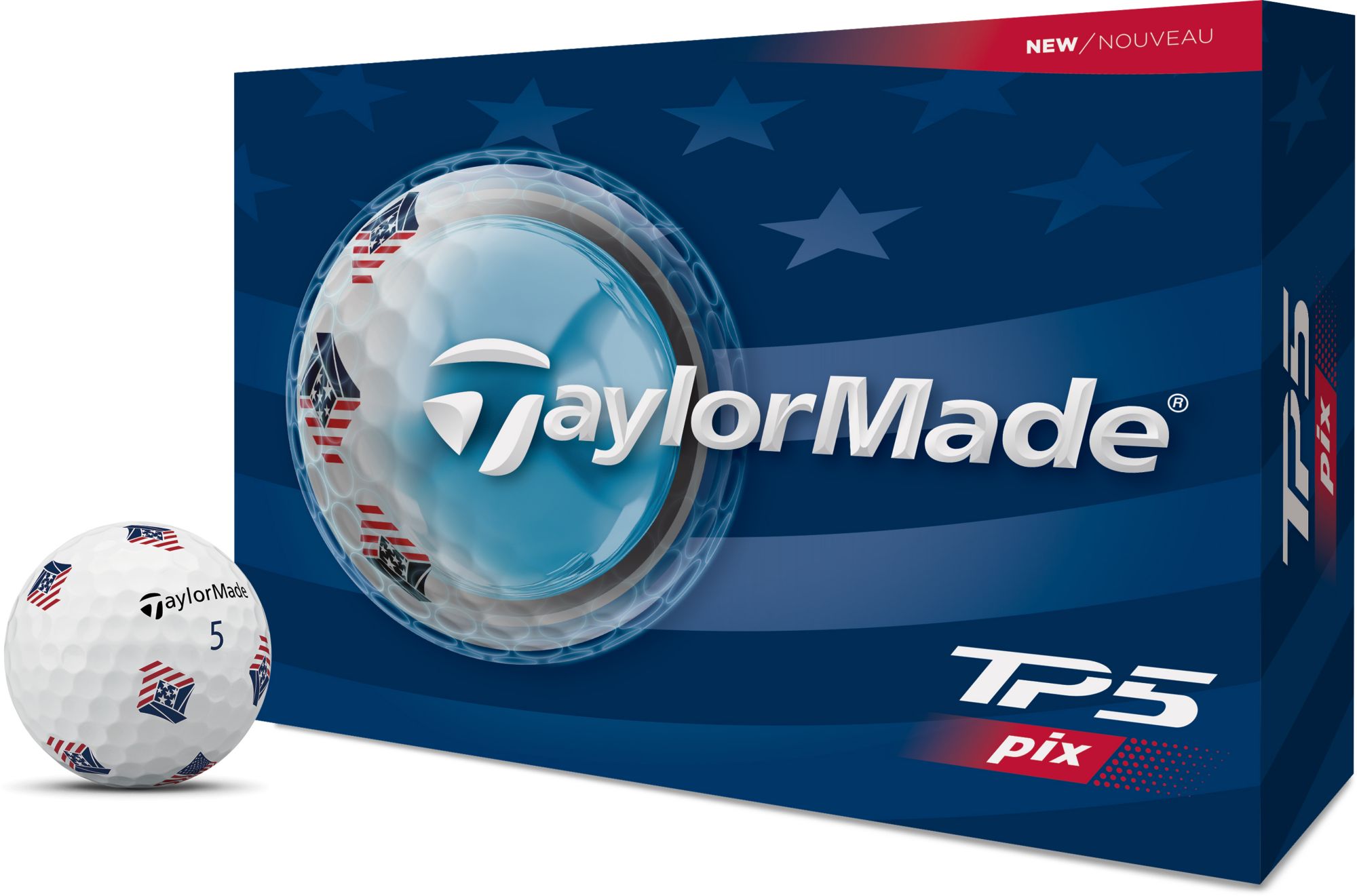 TaylorMade 2026 TP5 pix USA Golf Balls product image