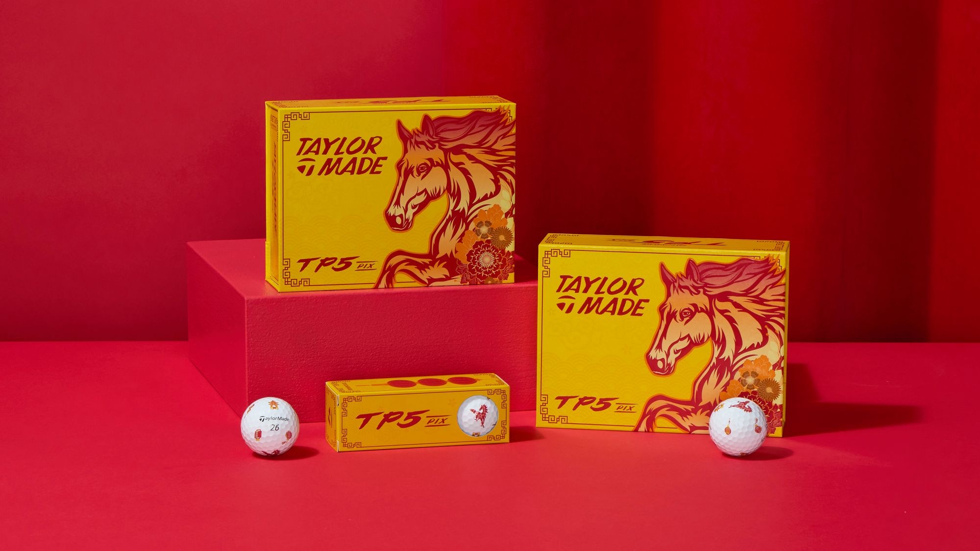TaylorMade 2026 TP5 Lunar New Year Golf Balls product image