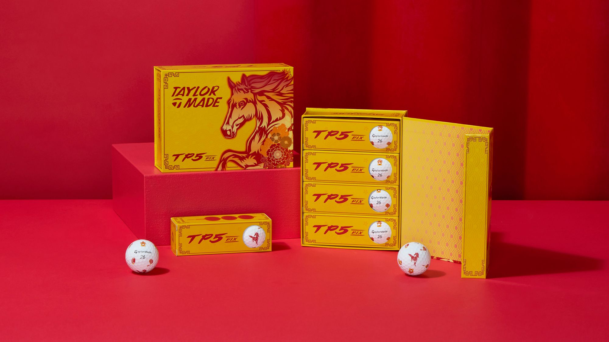 TaylorMade 2026 TP5 Lunar New Year Golf Balls product image