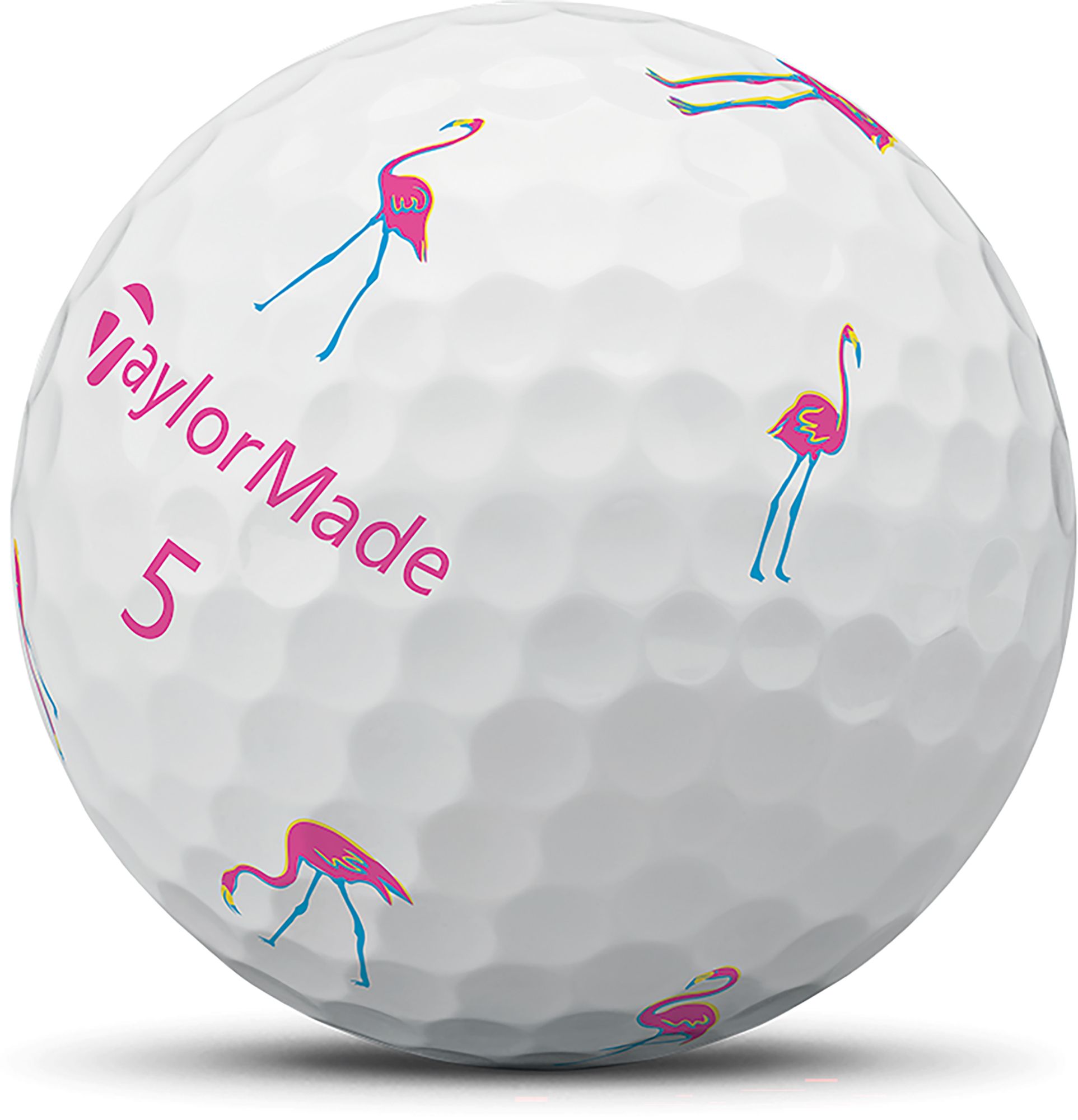 TaylorMade 2026 TP5 Flamingo Golf Balls product image