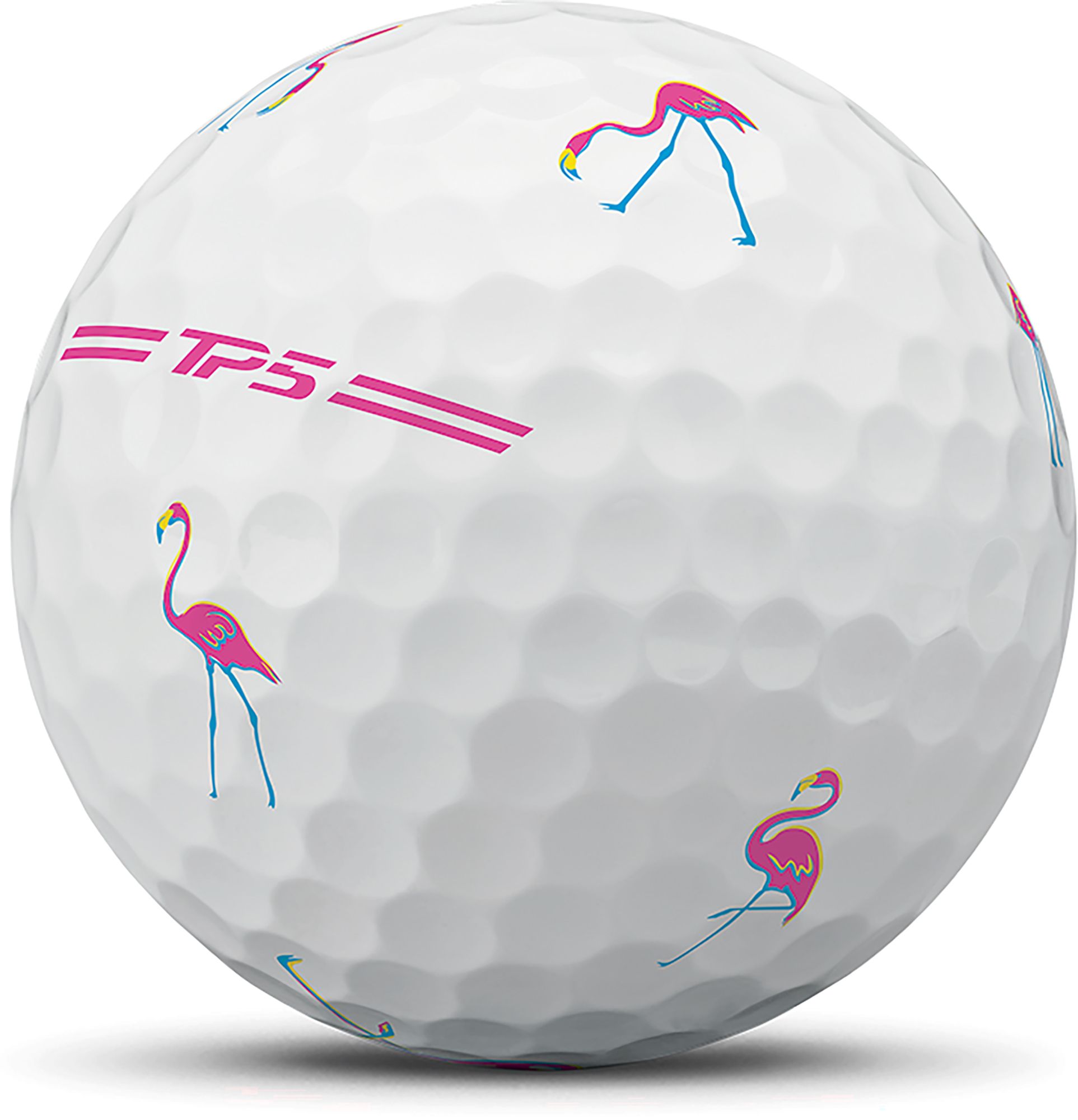 TaylorMade 2026 TP5 Flamingo Golf Balls product image