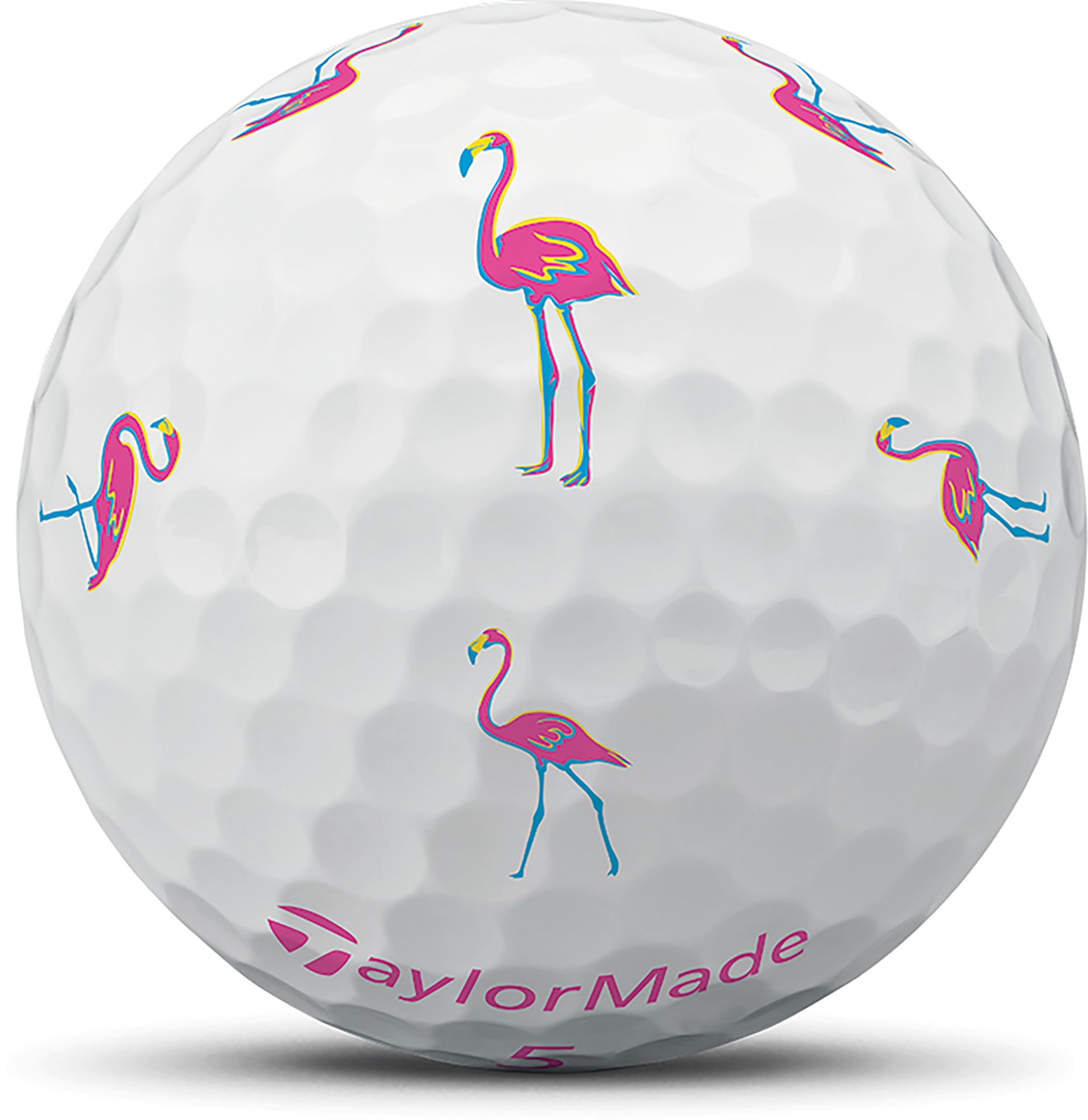 TaylorMade 2026 TP5 Flamingo Golf Balls product image