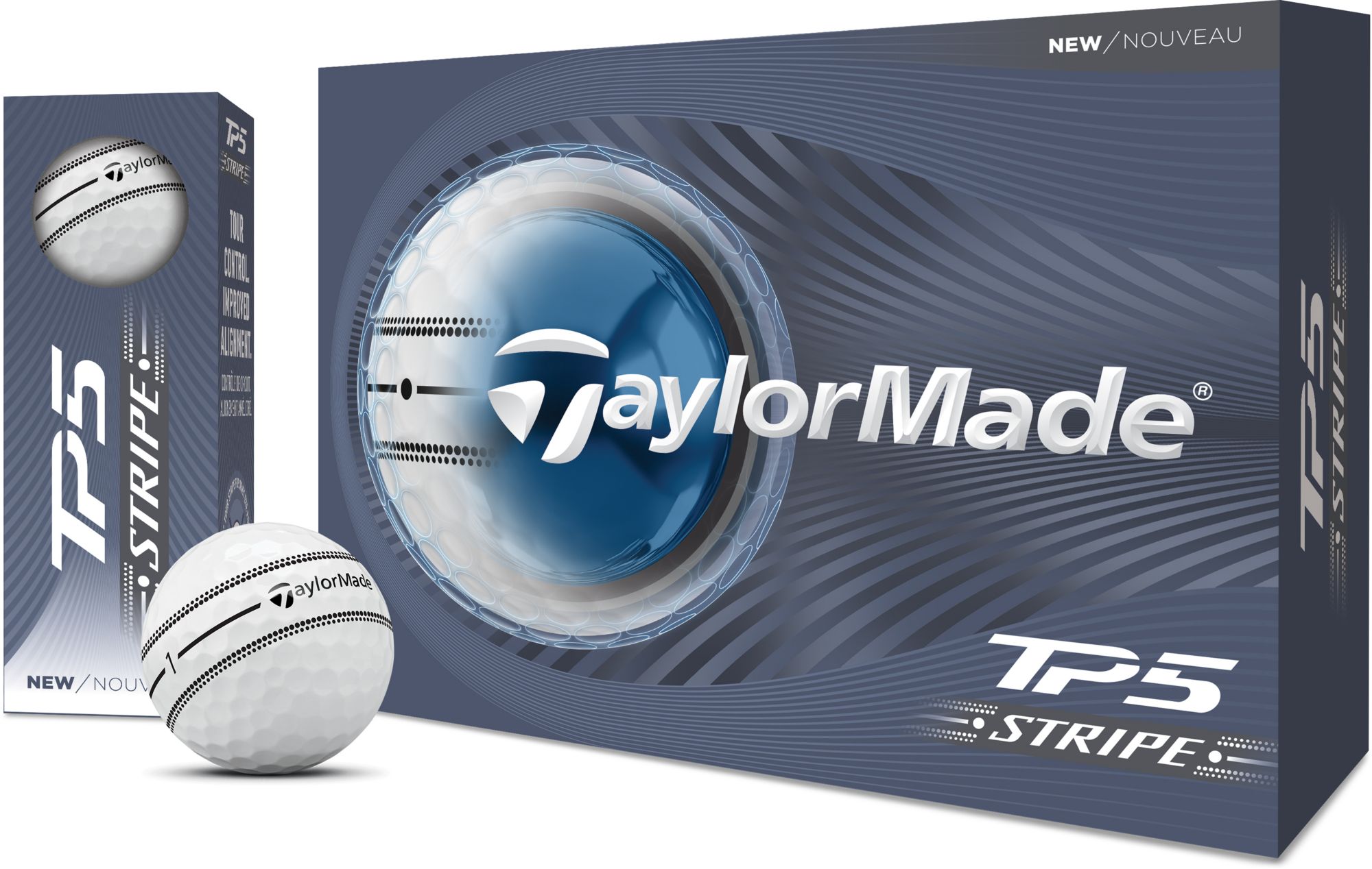 TaylorMade 2026 TP5 Stripe Golf Balls product image