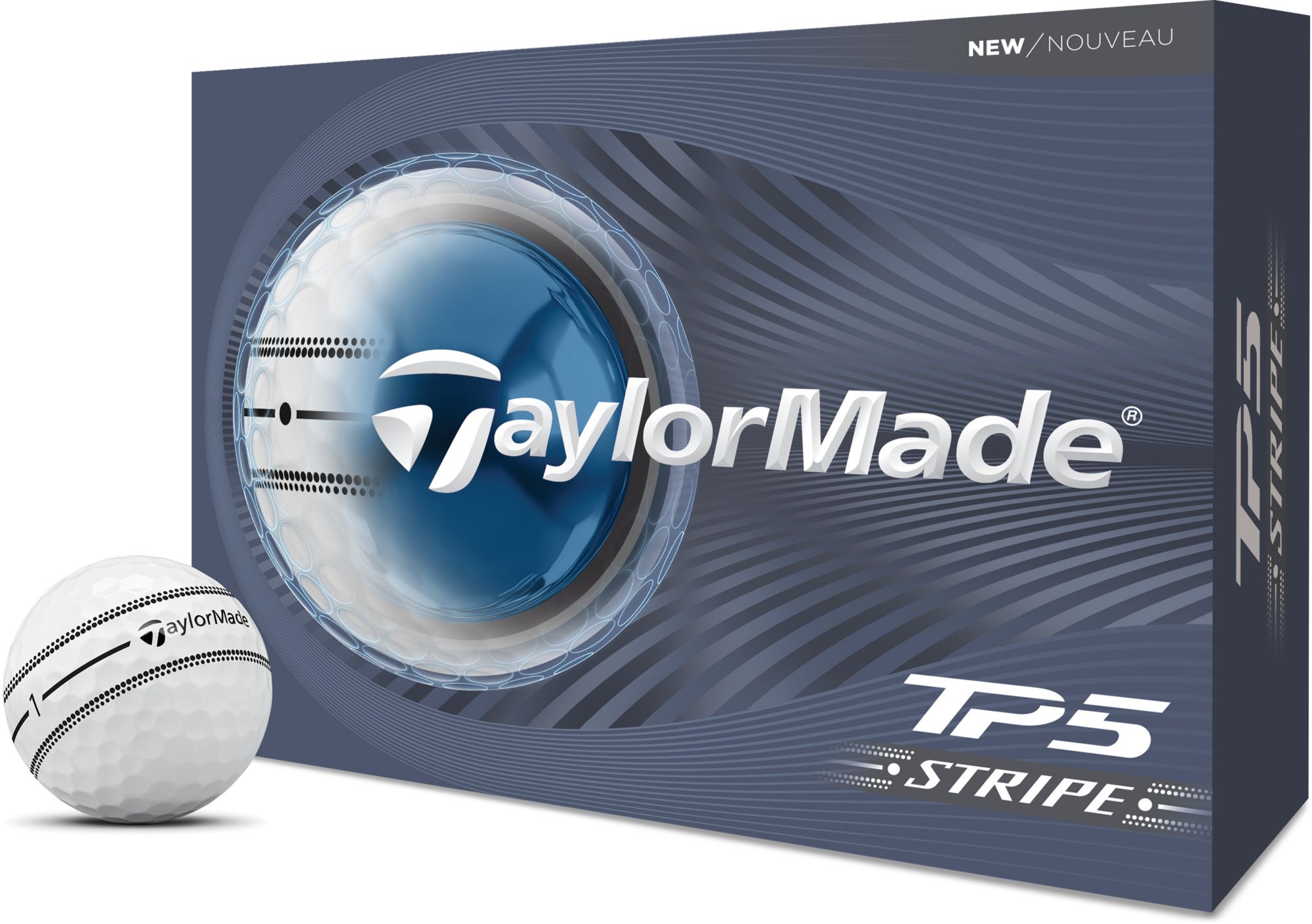 TaylorMade 2026 TP5 Stripe Golf Balls product image