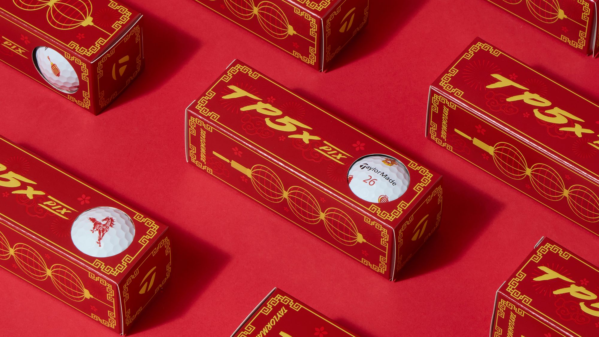 TaylorMade 2026 TP5x Lunar New Year Golf Balls product image