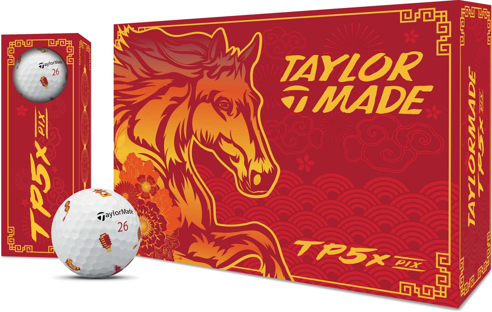 TaylorMade 2026 TP5x Lunar New Year Golf Balls product image