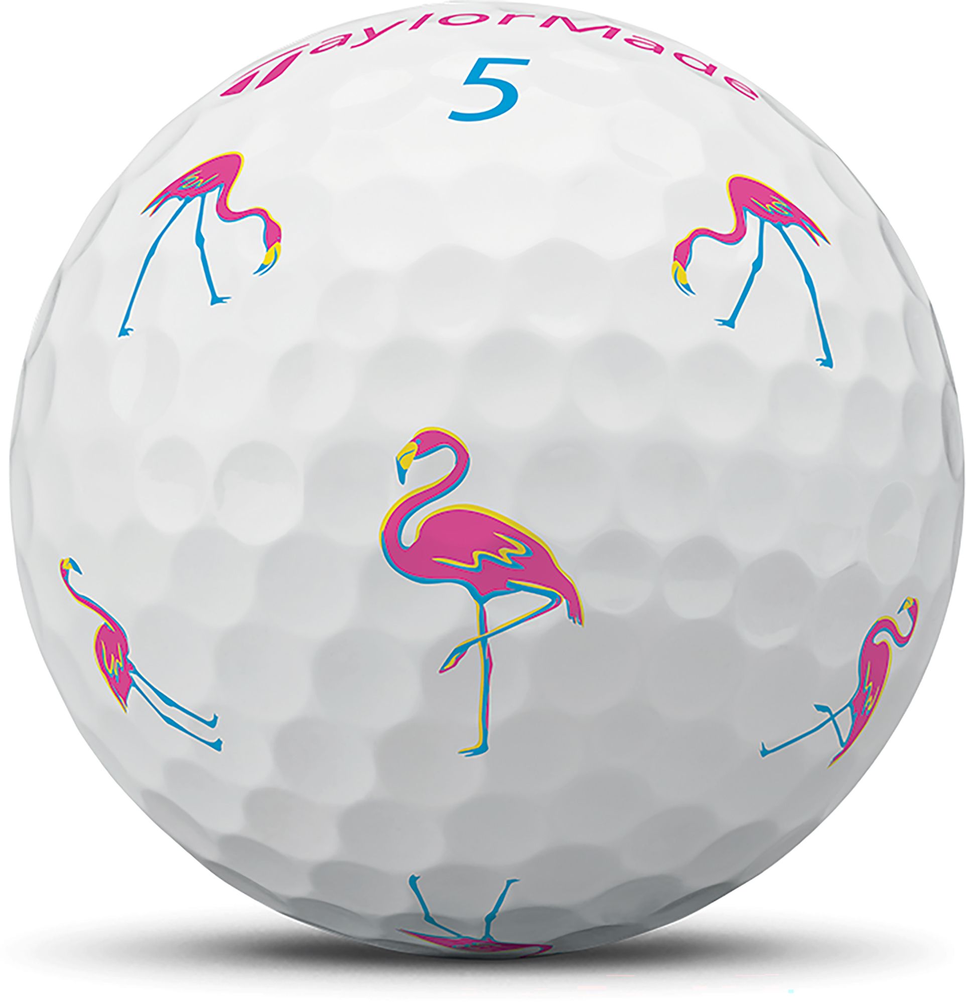 TaylorMade 2026 TP5x Flamingo Golf Balls product image