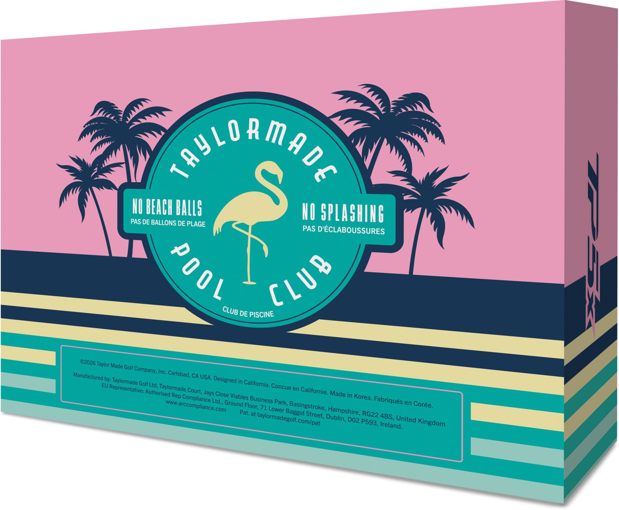 TaylorMade 2026 TP5x Flamingo Golf Balls product image