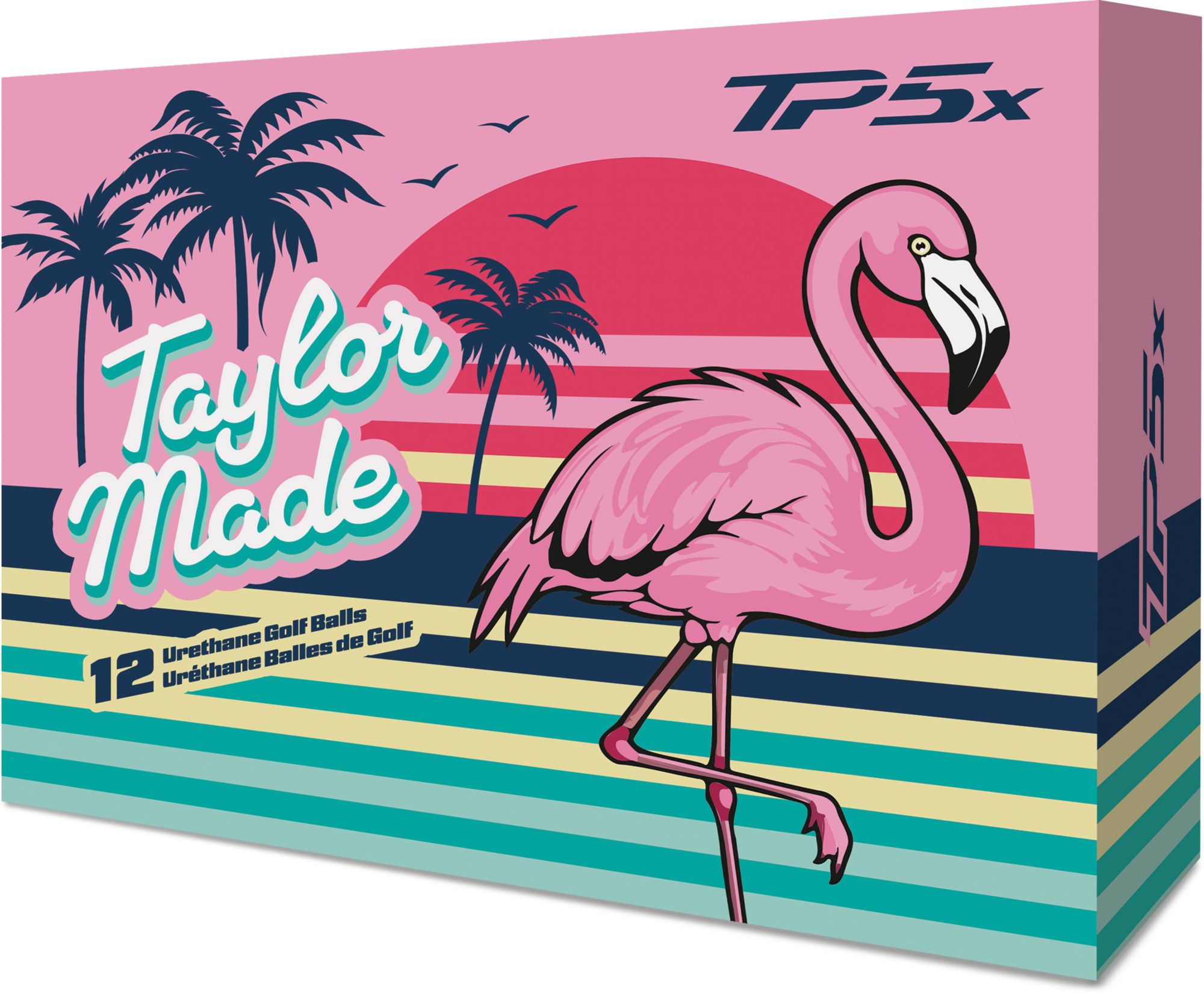 TaylorMade 2026 TP5x Flamingo Golf Balls product image