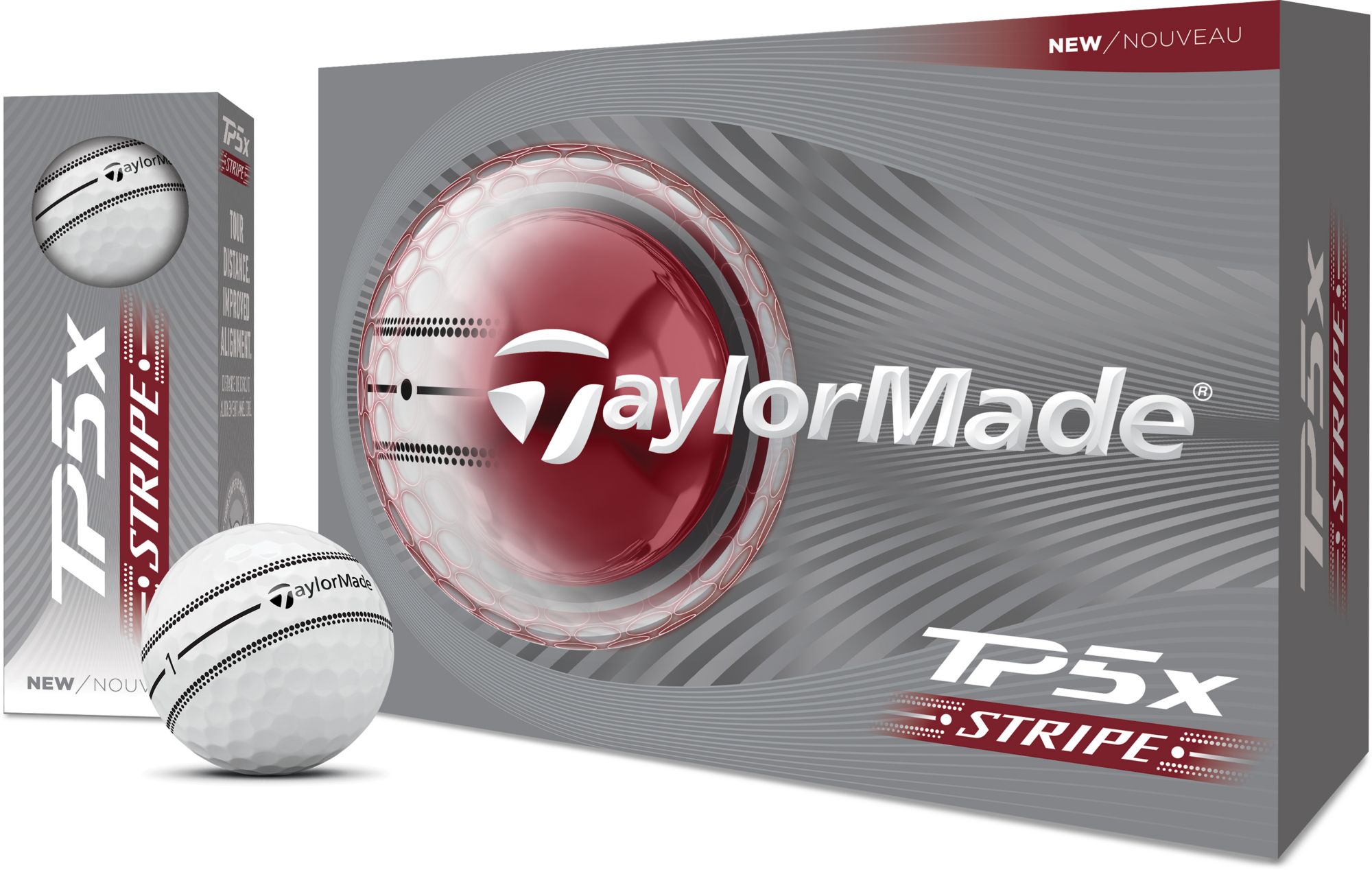 TaylorMade 2026 TP5x Stripe Golf Balls product image