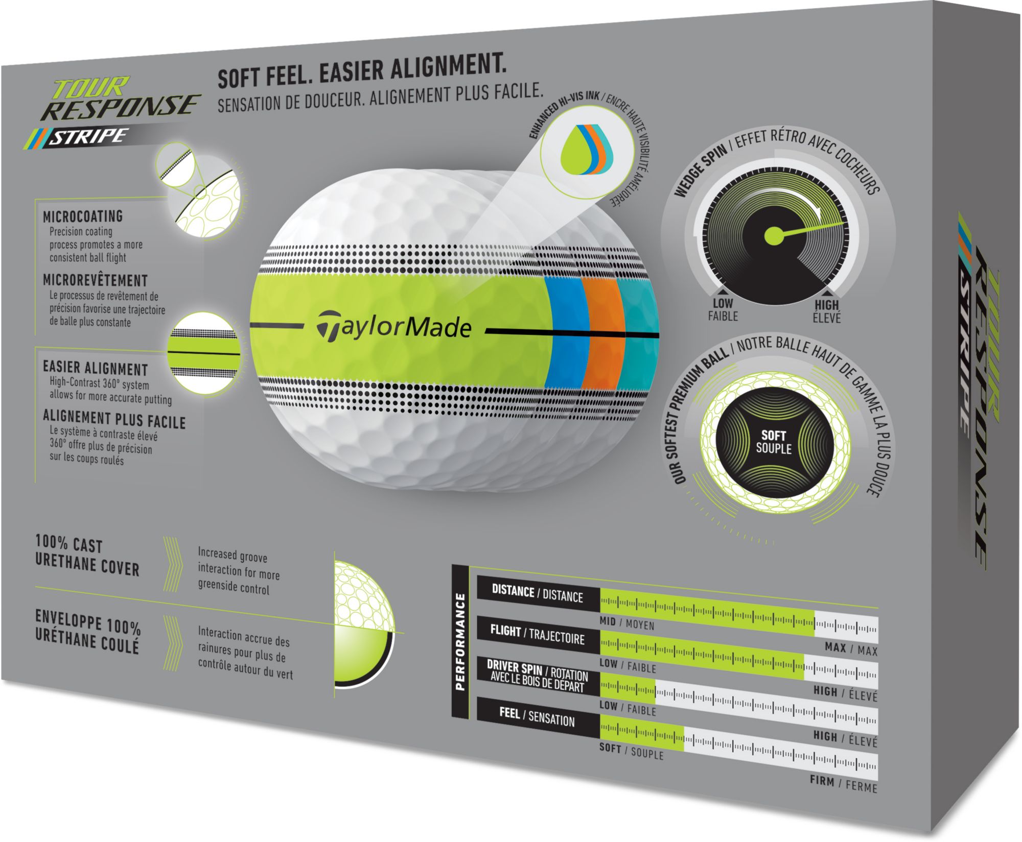 TaylorMade 2026 Tour Response Stripe Golf Balls product image