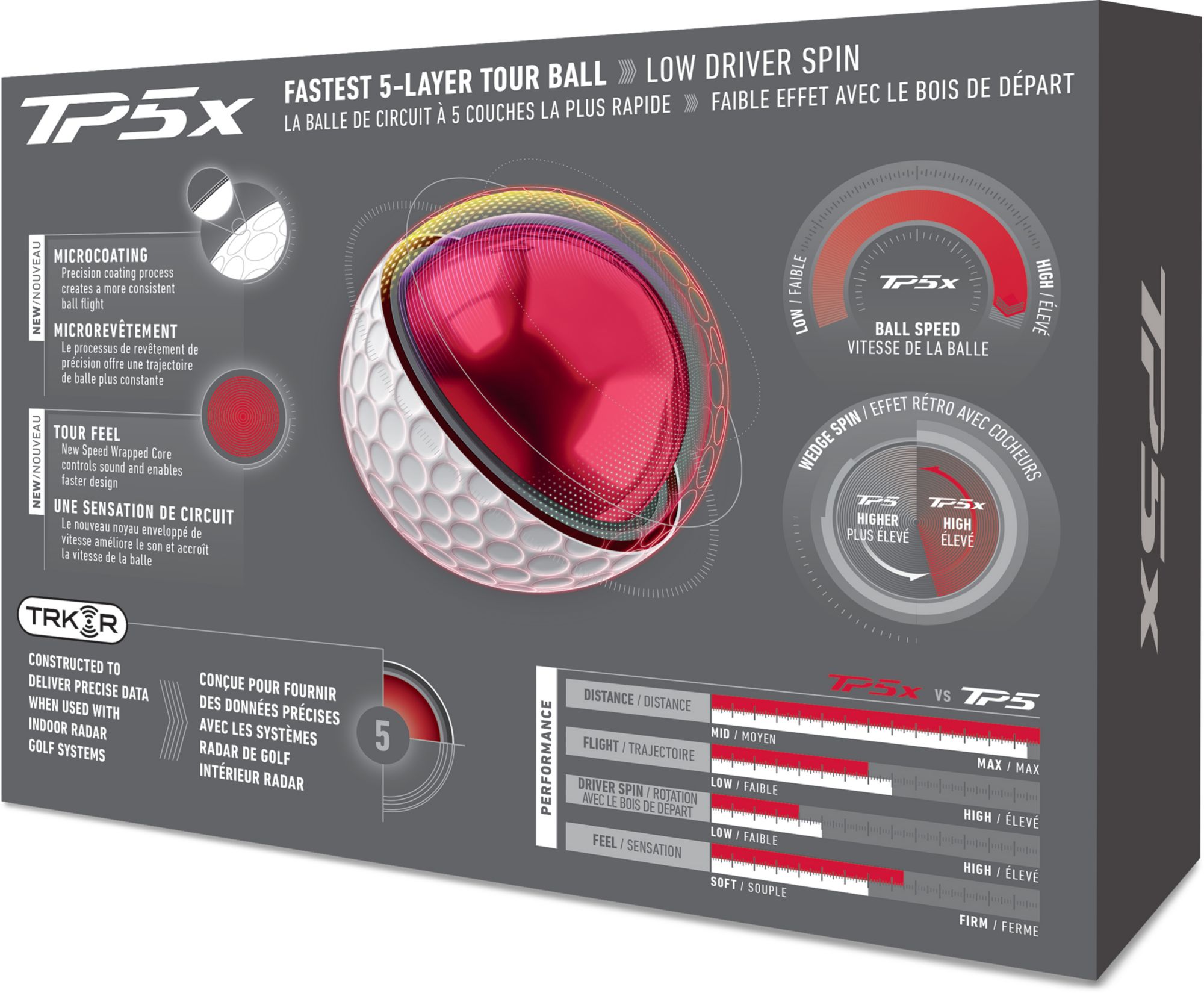 TaylorMade 2026 TP5x TRK-R Golf Balls product image