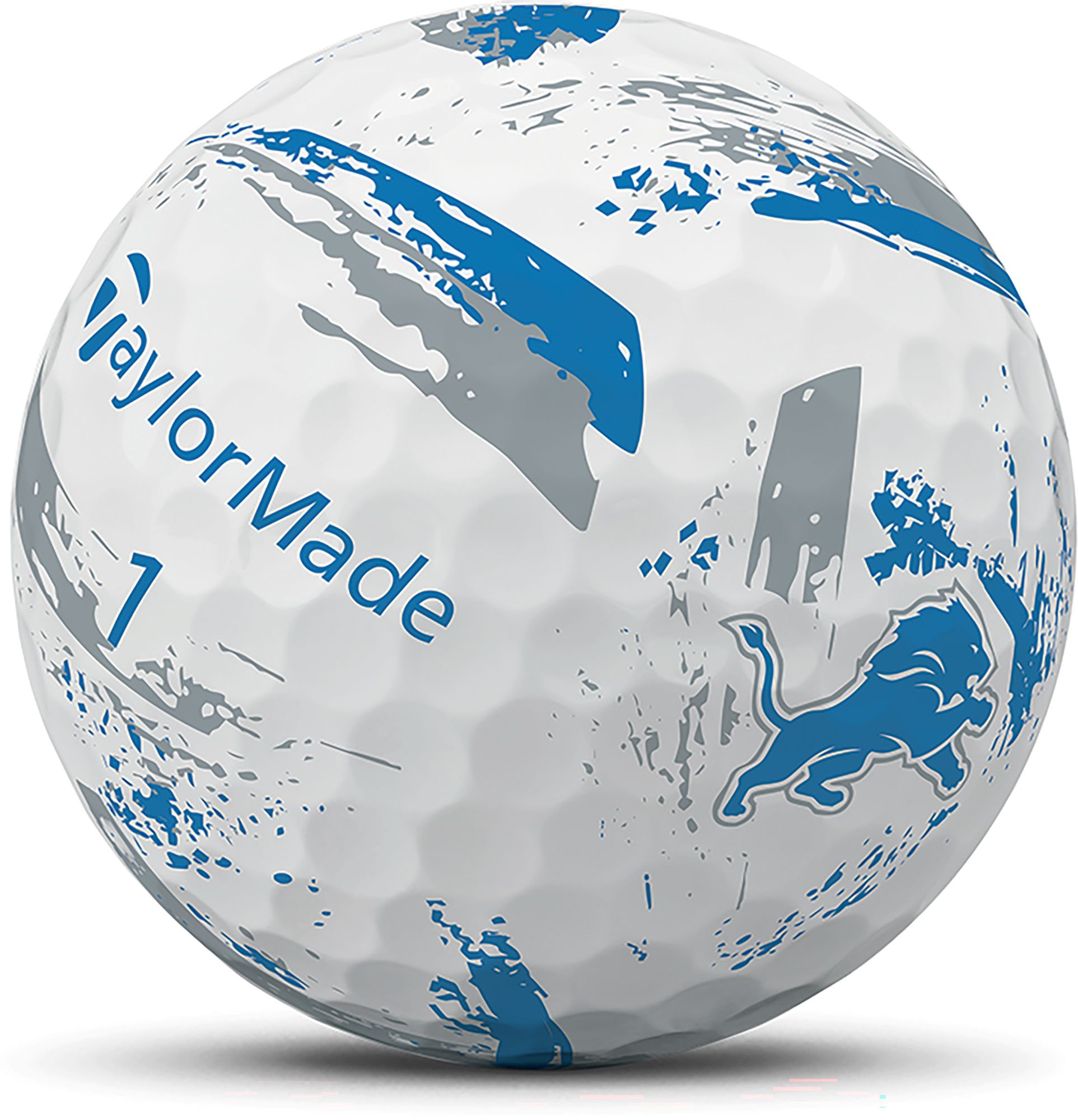 TaylorMade 2025 SpeedSoft Ink Detroit Lions Golf Balls product image