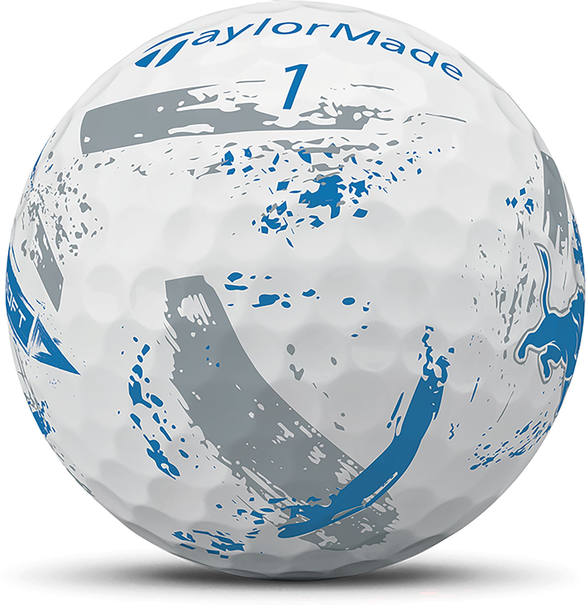 TaylorMade 2025 SpeedSoft Ink Detroit Lions Golf Balls product image