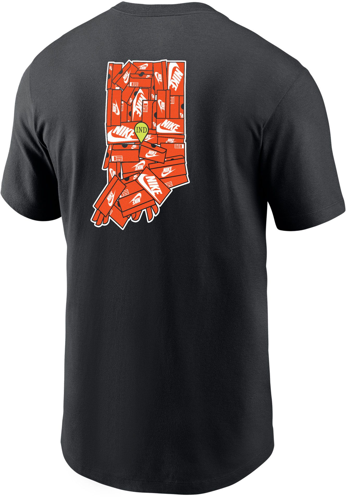 Nike Men's Indianapolis Black Core Cotton Shoebox T-Shirt product image