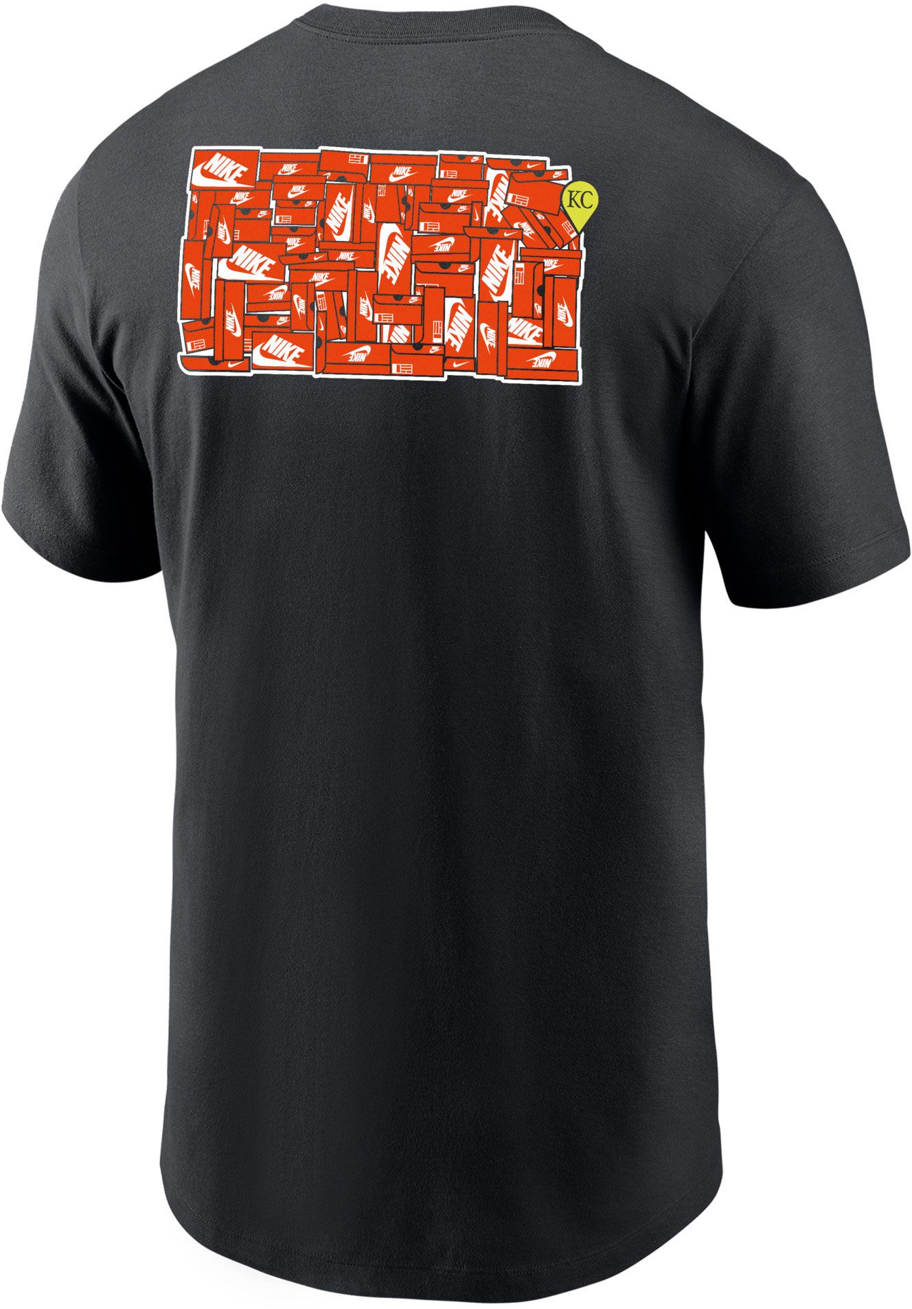 Nike Men's Kansas City, Kansas Black Core Cotton Shoebox T-Shirt product image