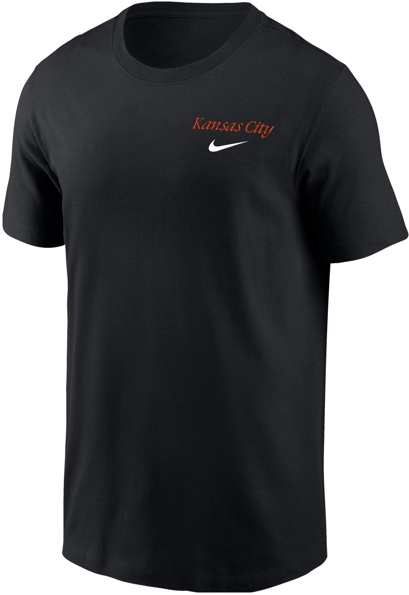 Nike Men's Kansas City, Kansas Black Core Cotton Shoebox T-Shirt product image