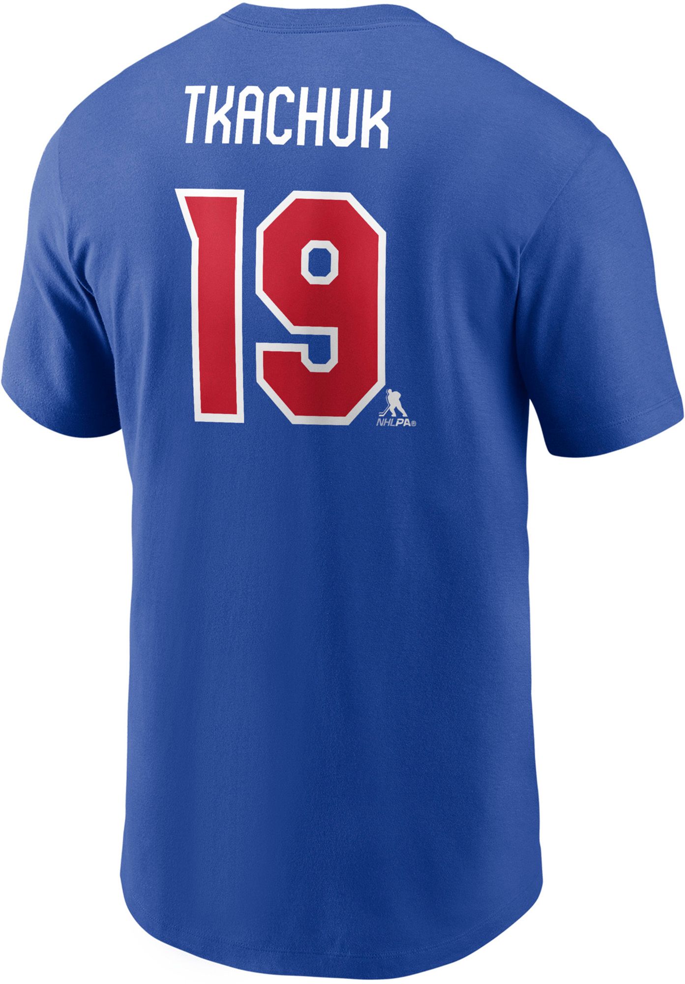 Nike Men's Olympics USA Hockey Royal Brady Tkachuk #19 T-Shirt product image