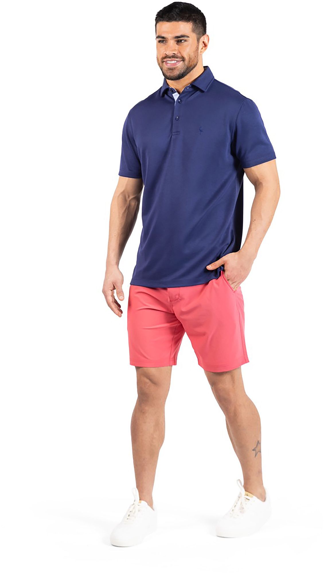 TailorByrd Men's Solid Modal Polo product image