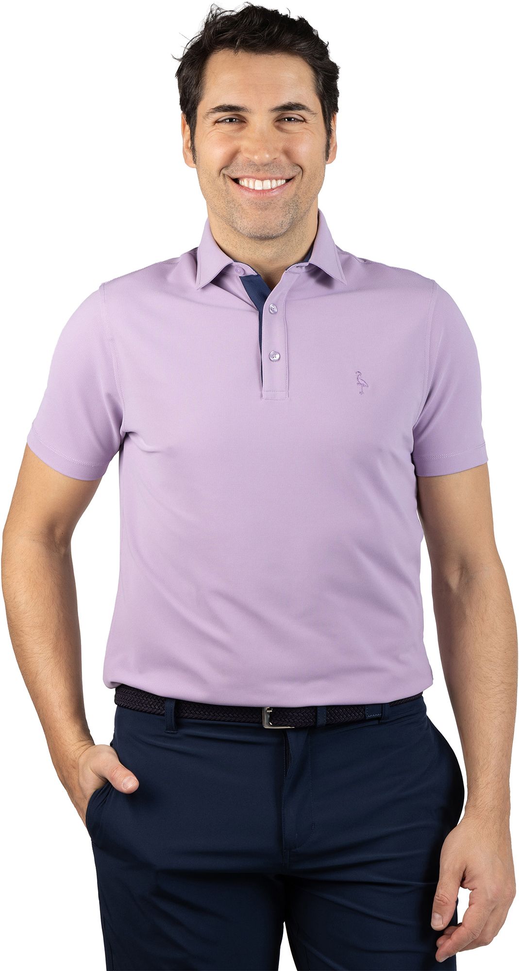 TailorByrd Men's Micro Grid Performance Polo product image