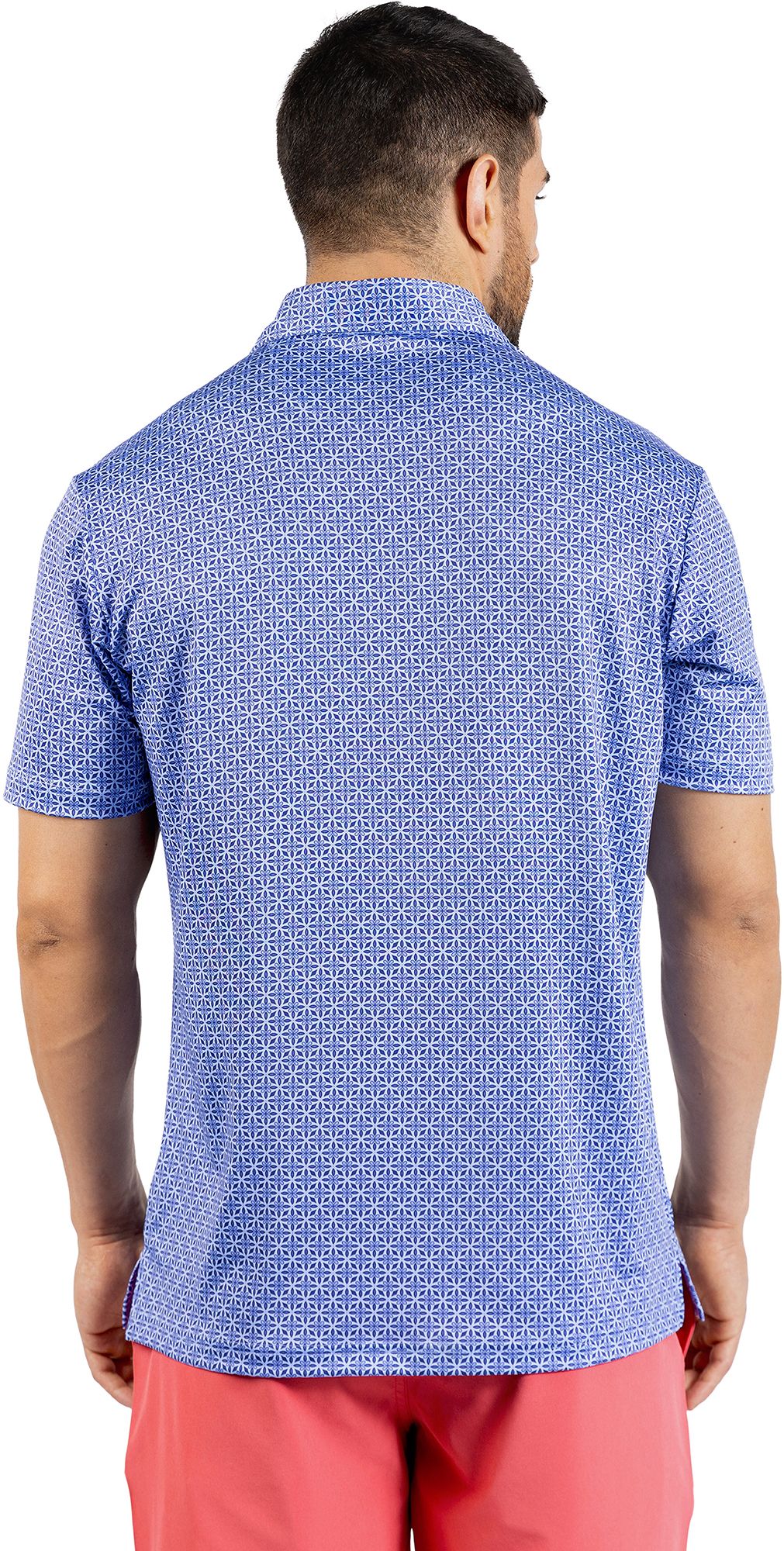 TailorByrd Men's Geo Floral  Performance Polo product image