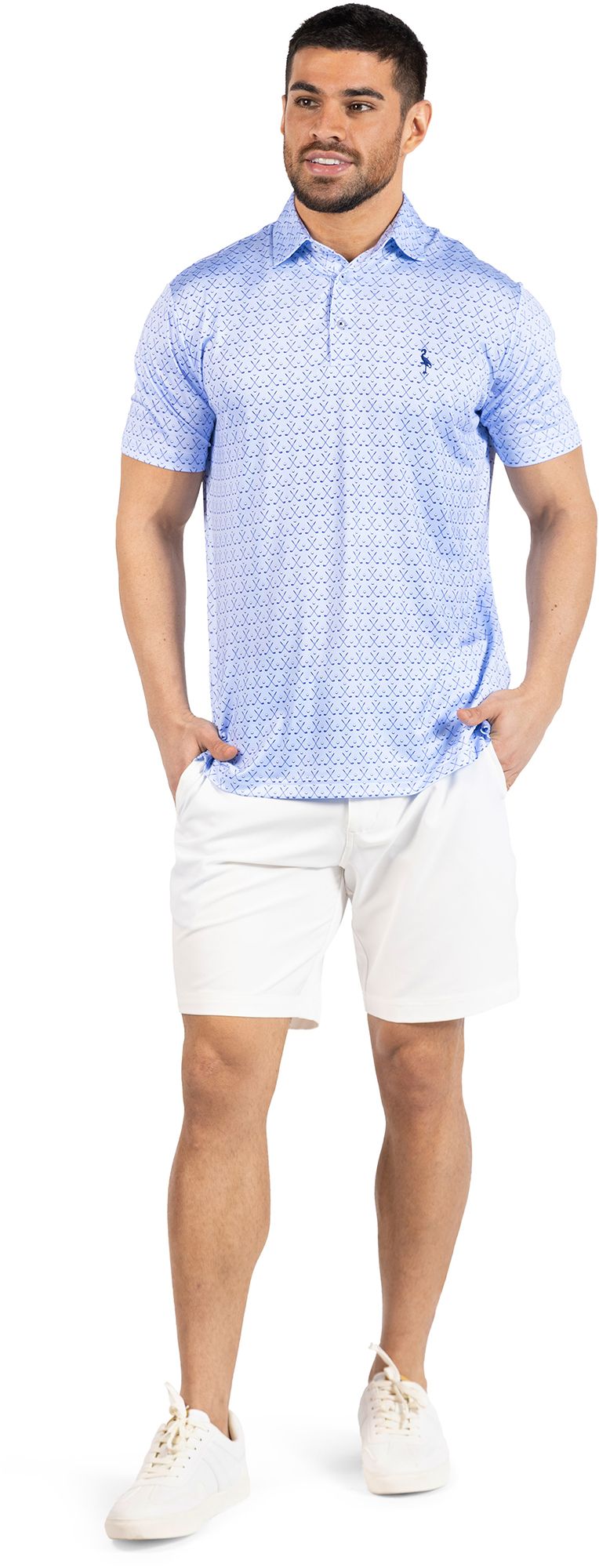 TailorByrd Men's Golf Clubs Performance Polo product image