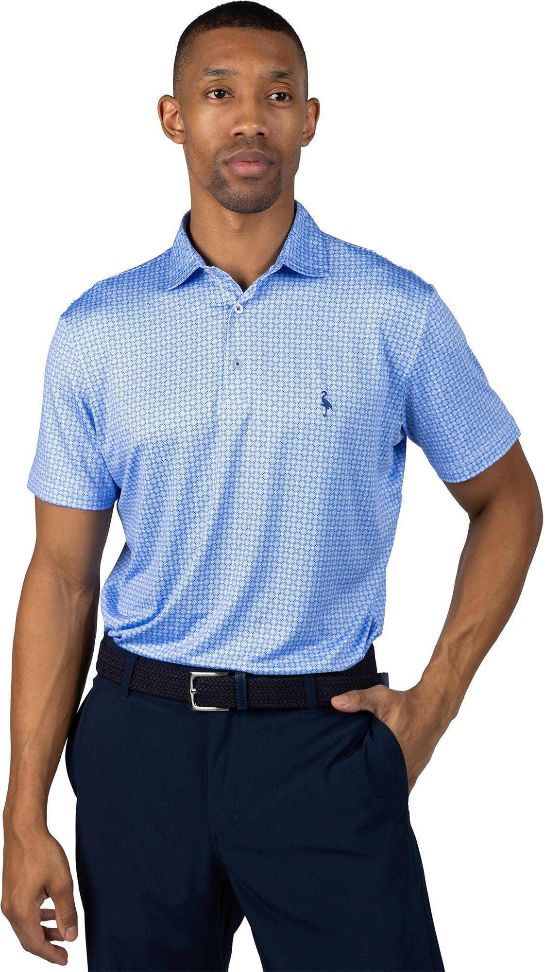 TailorByrd Men's Captains Wheel Performance Polo product image