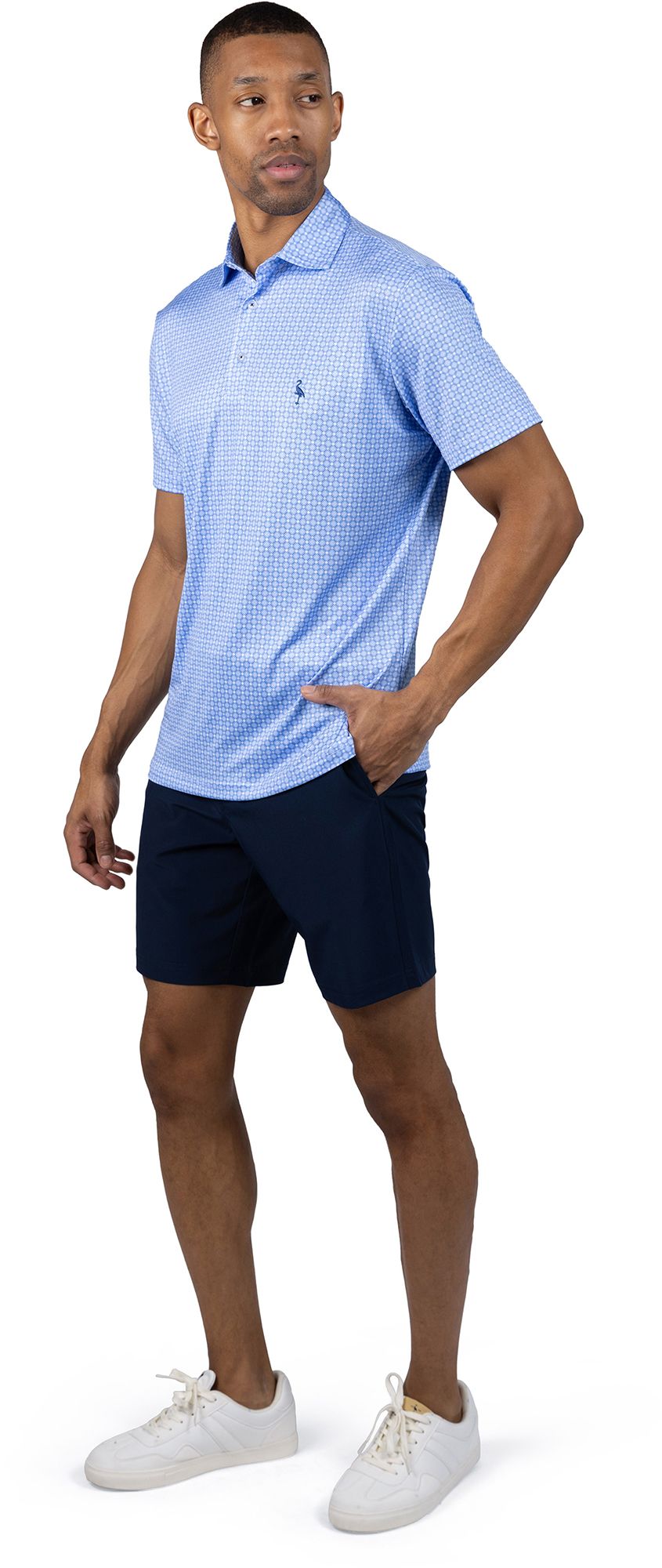 TailorByrd Men's Captains Wheel Performance Polo product image