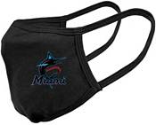 Levelwear Adult Miami Marlins 3-Pack Face Coverings product image