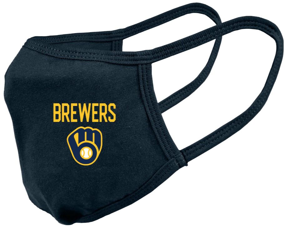 Levelwear Adult Milwaukee Brewers 3-Pack Face Coverings product image