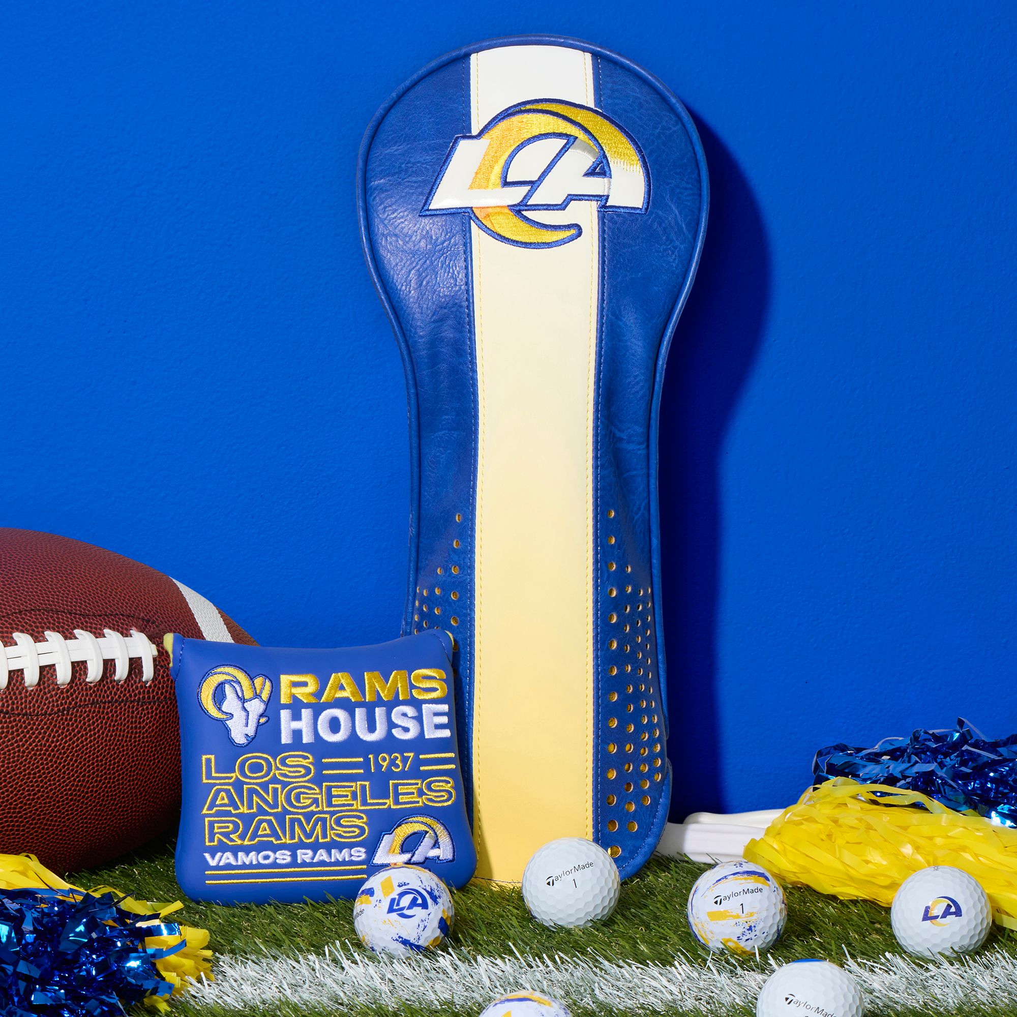 TaylorMade Los Angeles Rams Mallet Putter Headcover product image