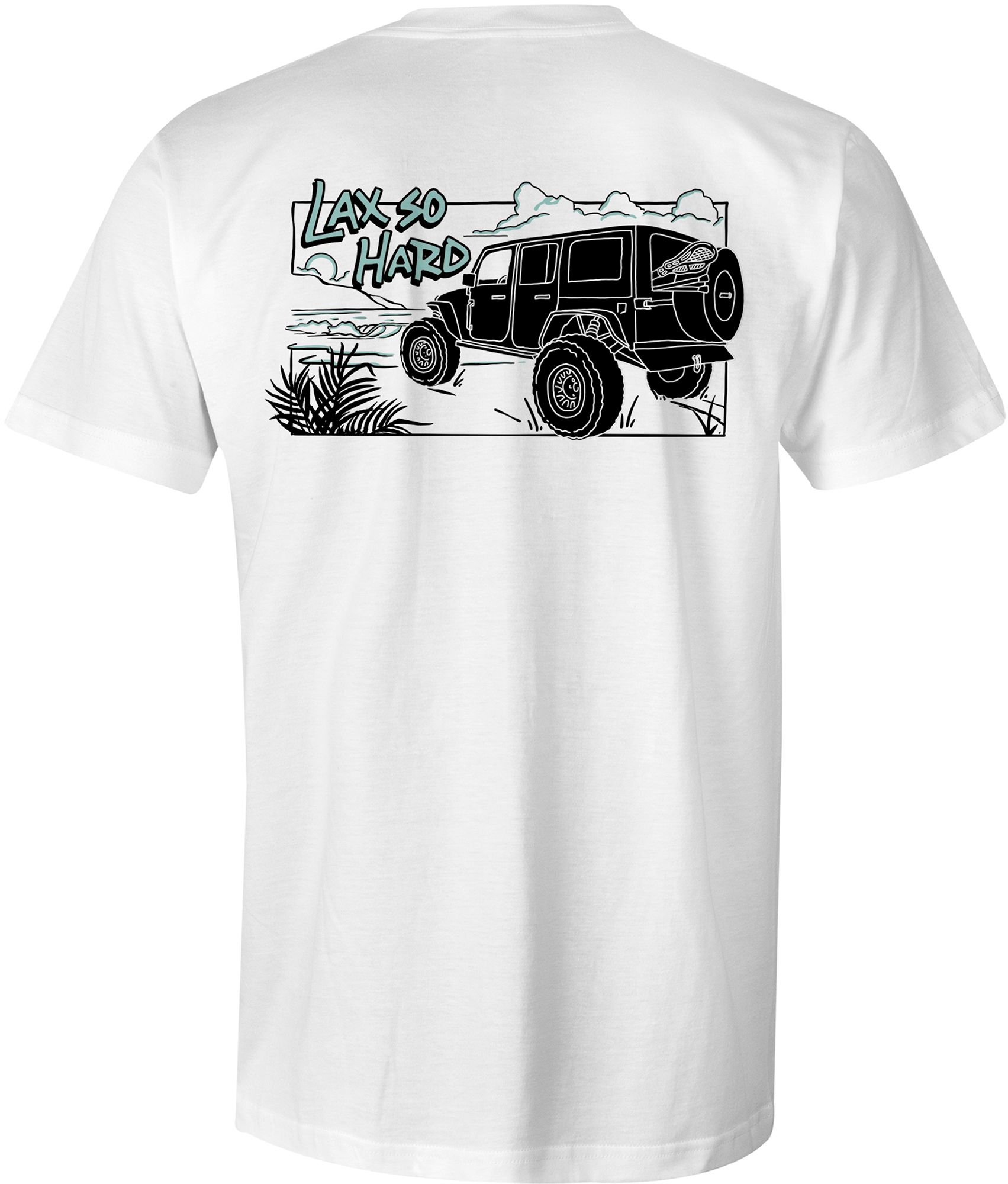 Lax So Hard Adult Lax Jeep T-Shirt product image