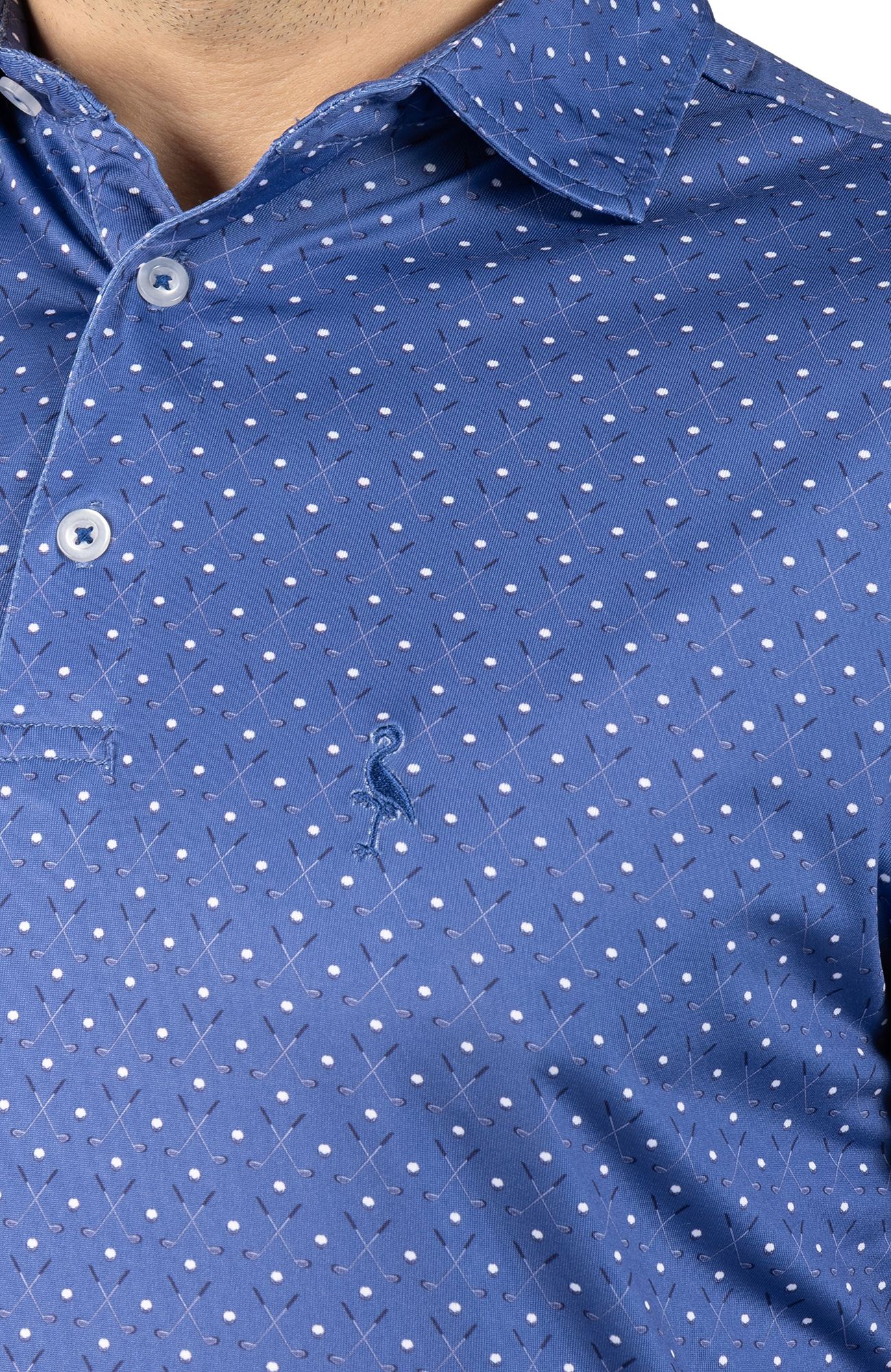 TailorByrd Men's Golf Clubs Performance Polo product image