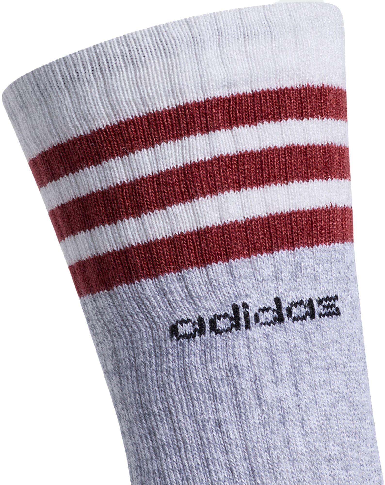 adidas Men's 3-Stripe Crew Sock - 3 Pack