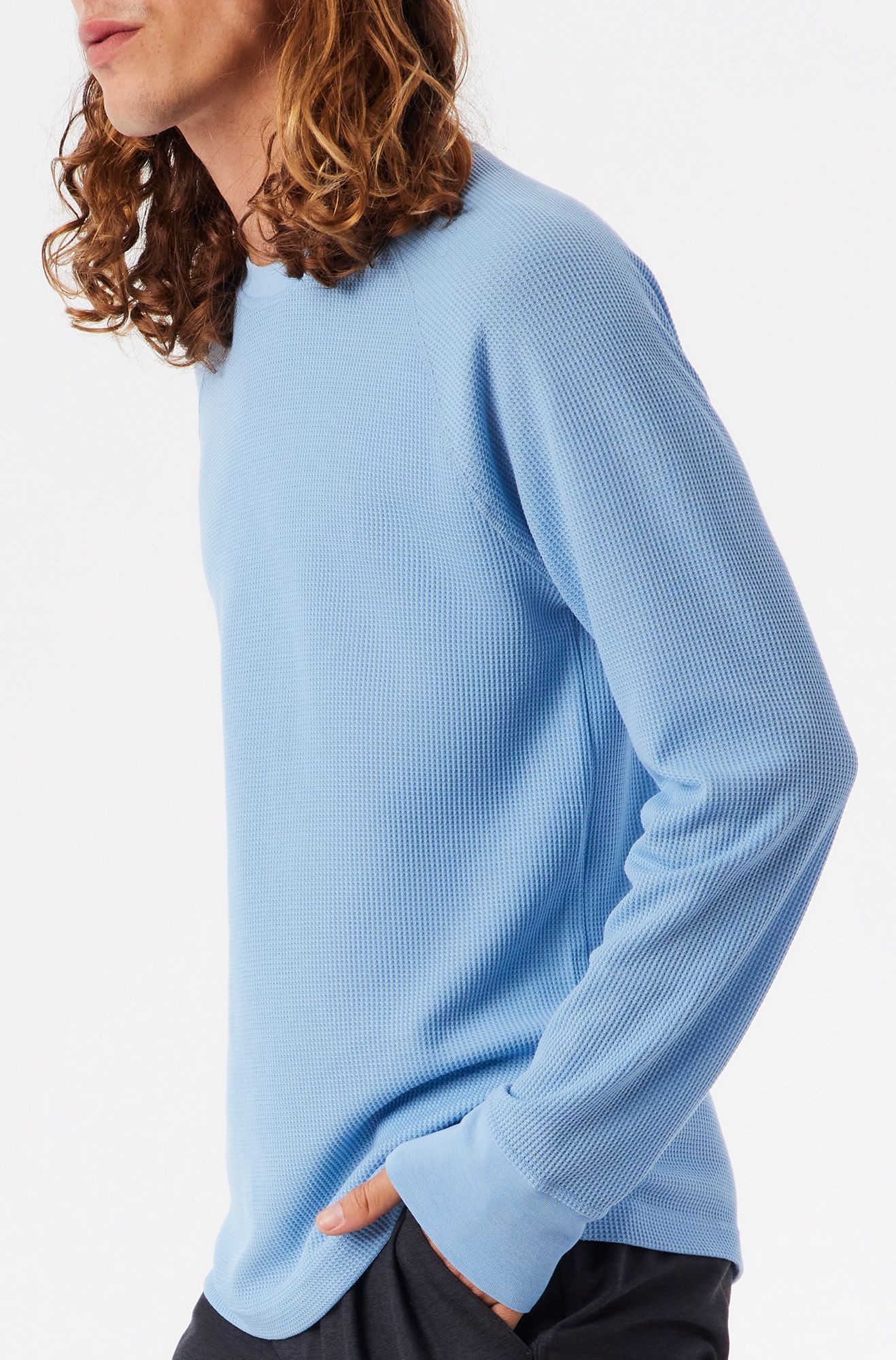 Outdoor Voices Men's Waffle Long Sleeve Shirt product image