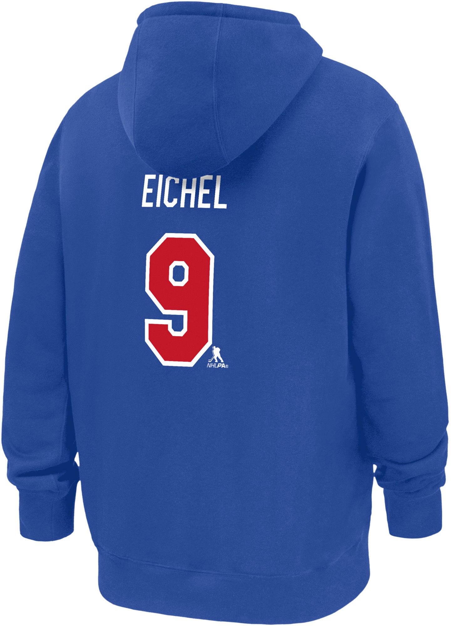 Nike Men's Olympics USA Hockey Royal Jack Eichel #9 Pullover Hoodie product image