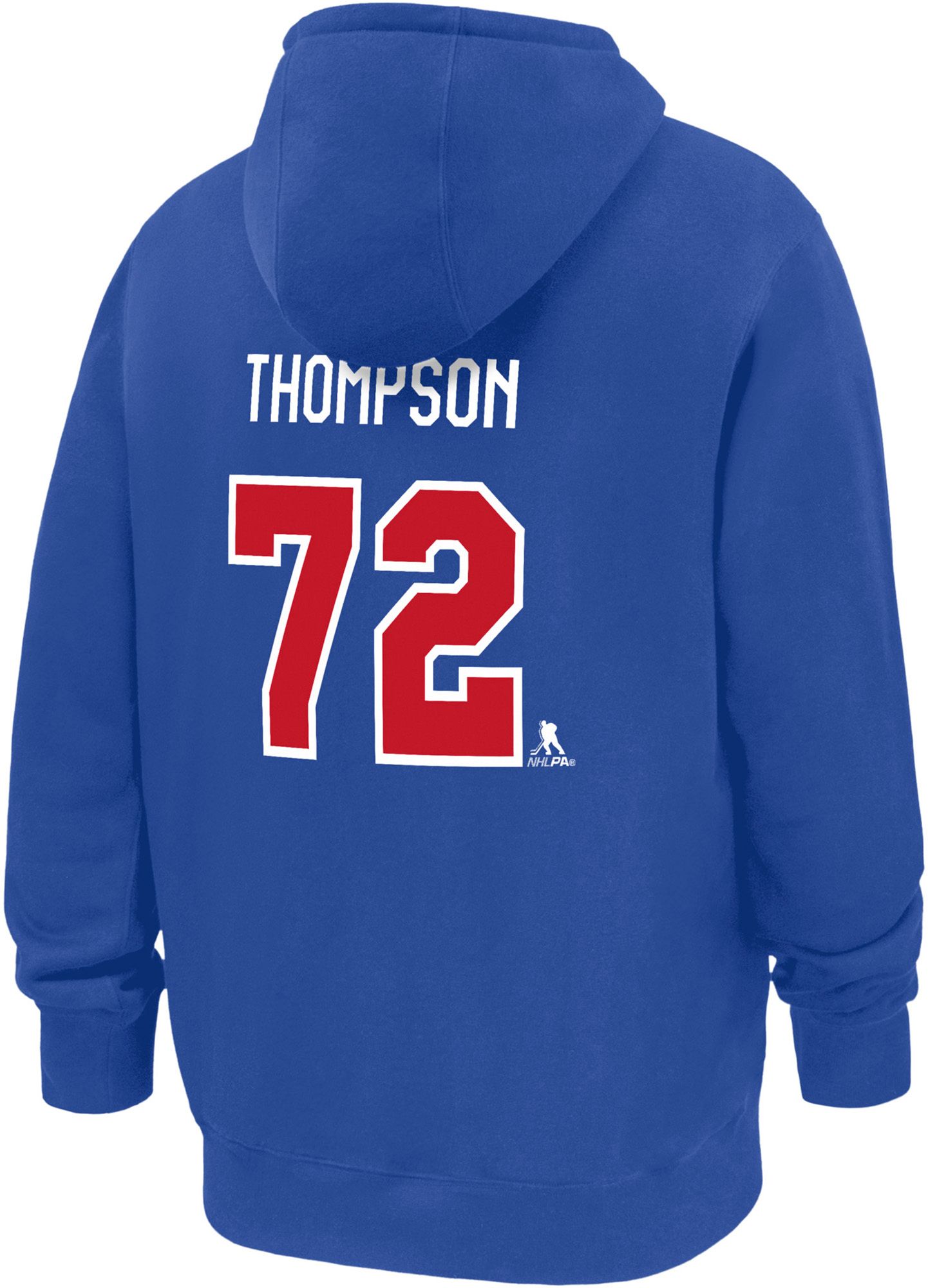 Nike Men's Olympics USA Hockey Royal Tage Thompson #72 Pullover Hoodie product image