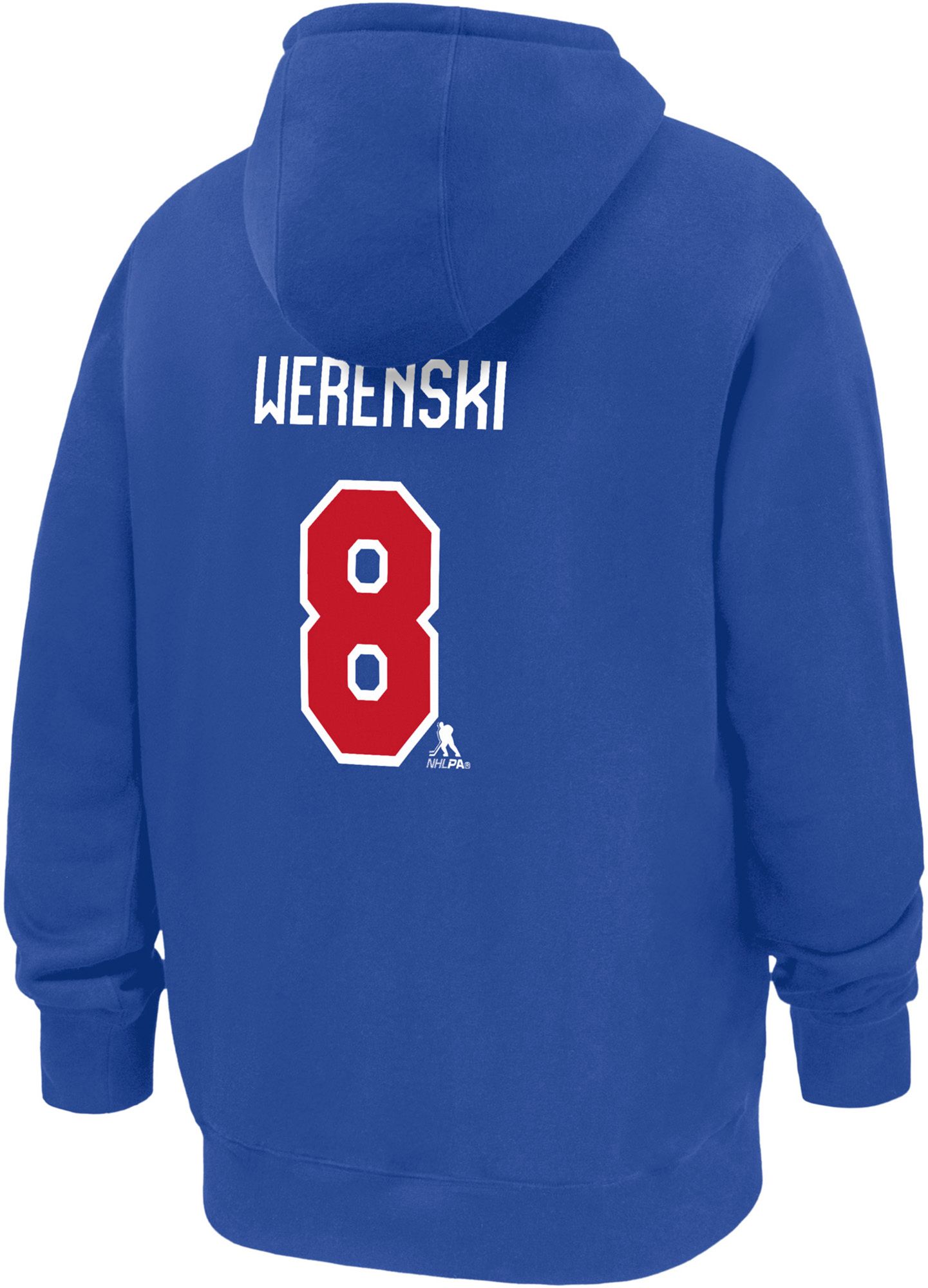 Nike Men's Olympics USA Hockey Royal Zach Werenski #8 Pullover Hoodie product image