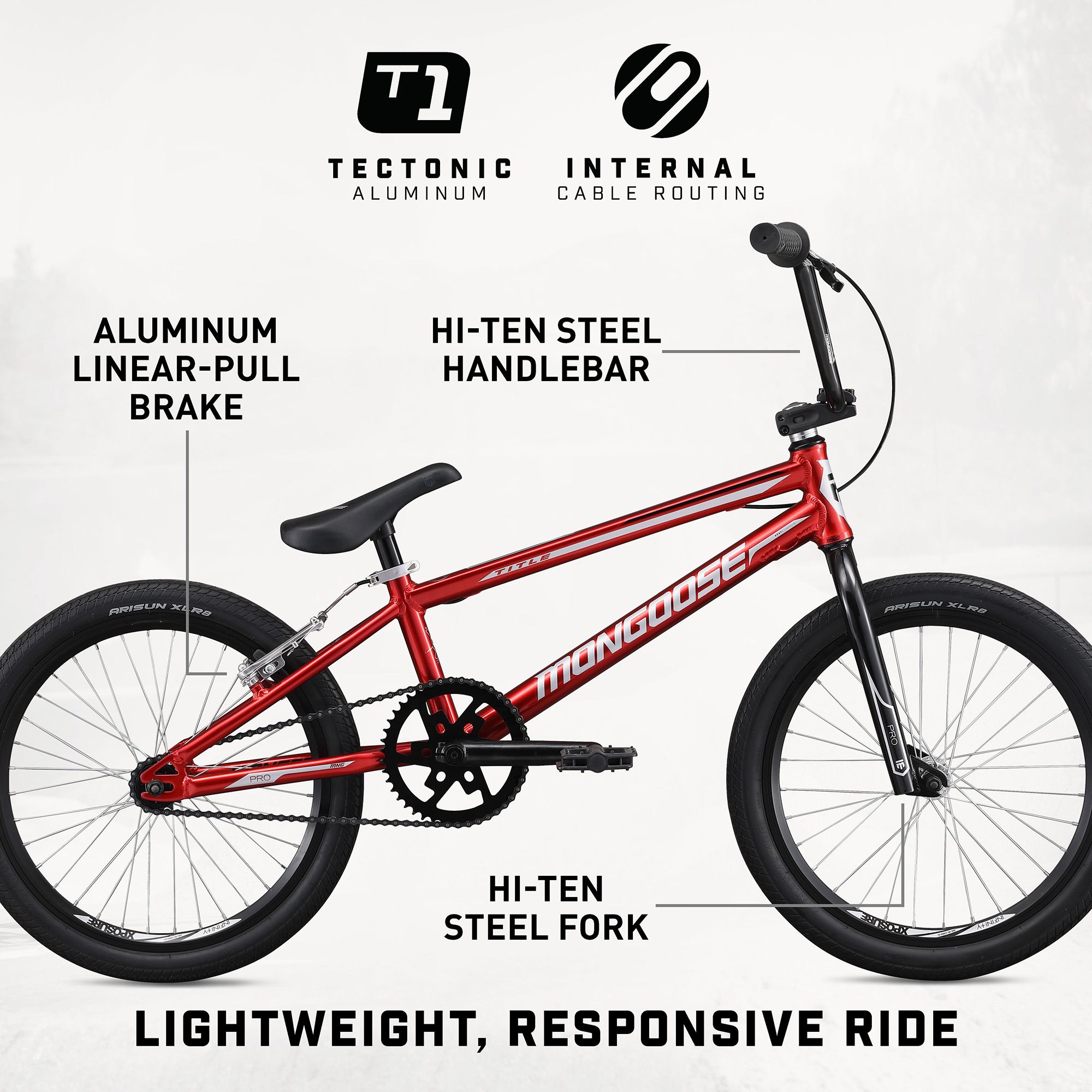 Mongoose Youth 20” Title Pro BMX Race Bike product image
