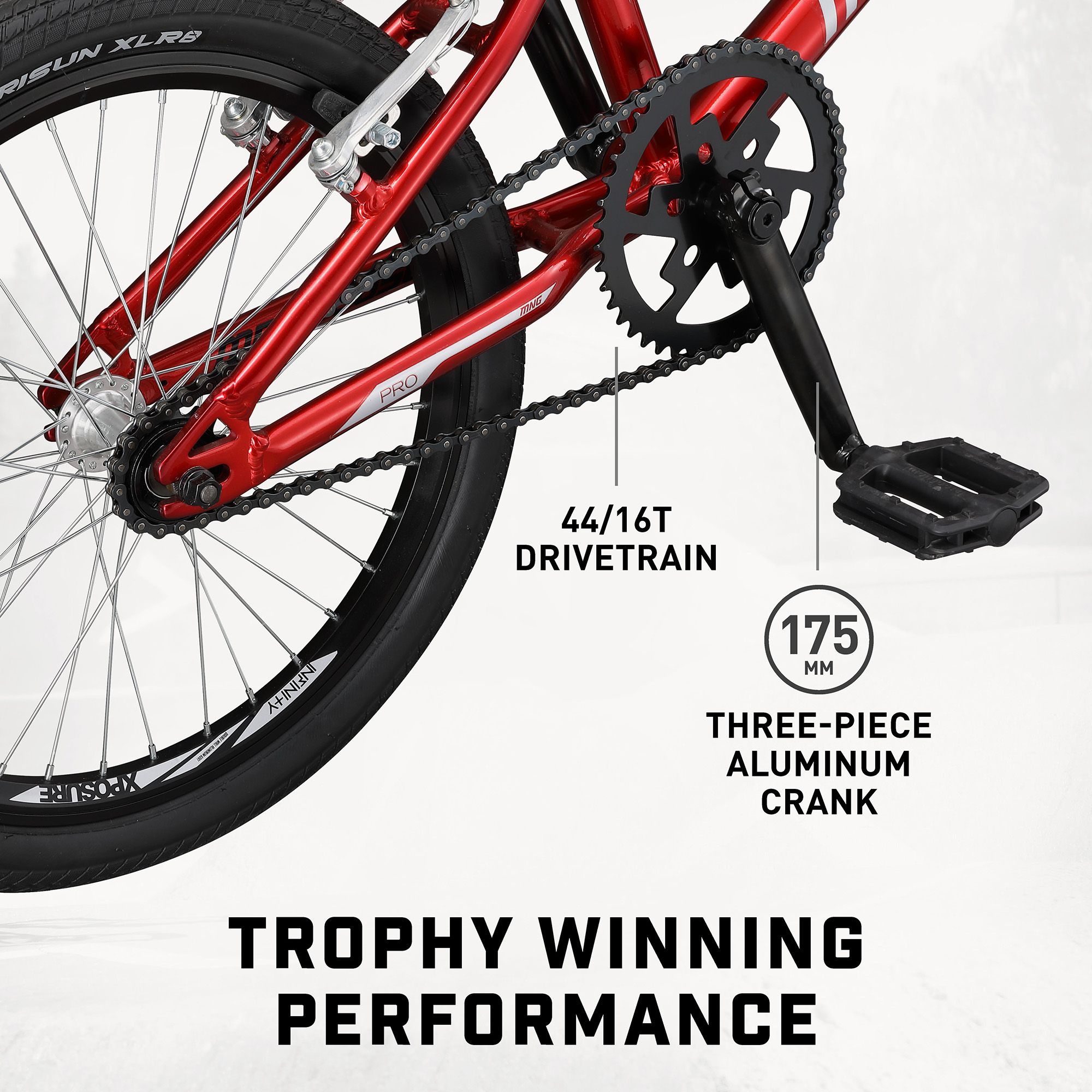 Mongoose Youth 20” Title Pro BMX Race Bike product image