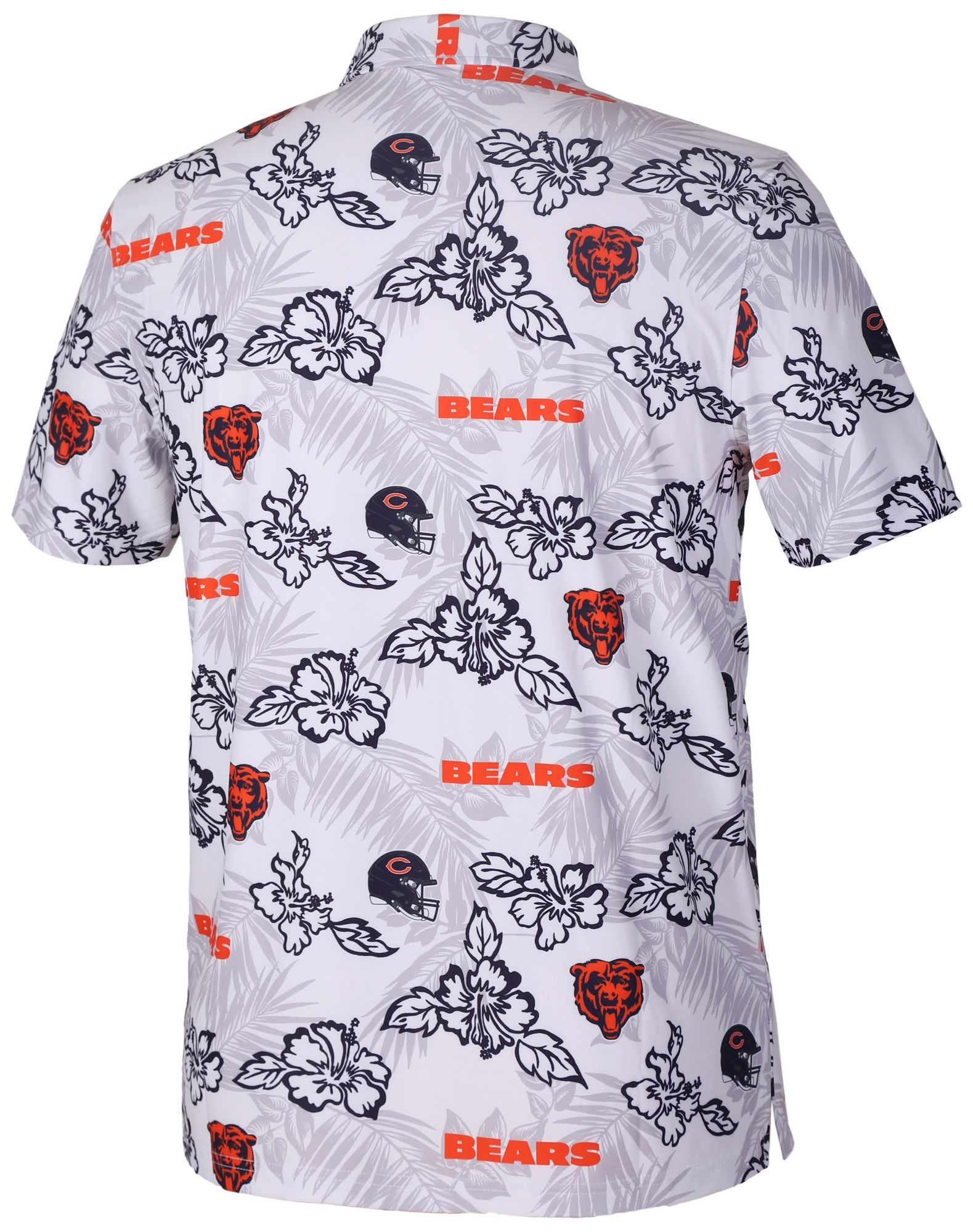 Reyn Spooner Men's Chicago Bears White Perforated Polo product image