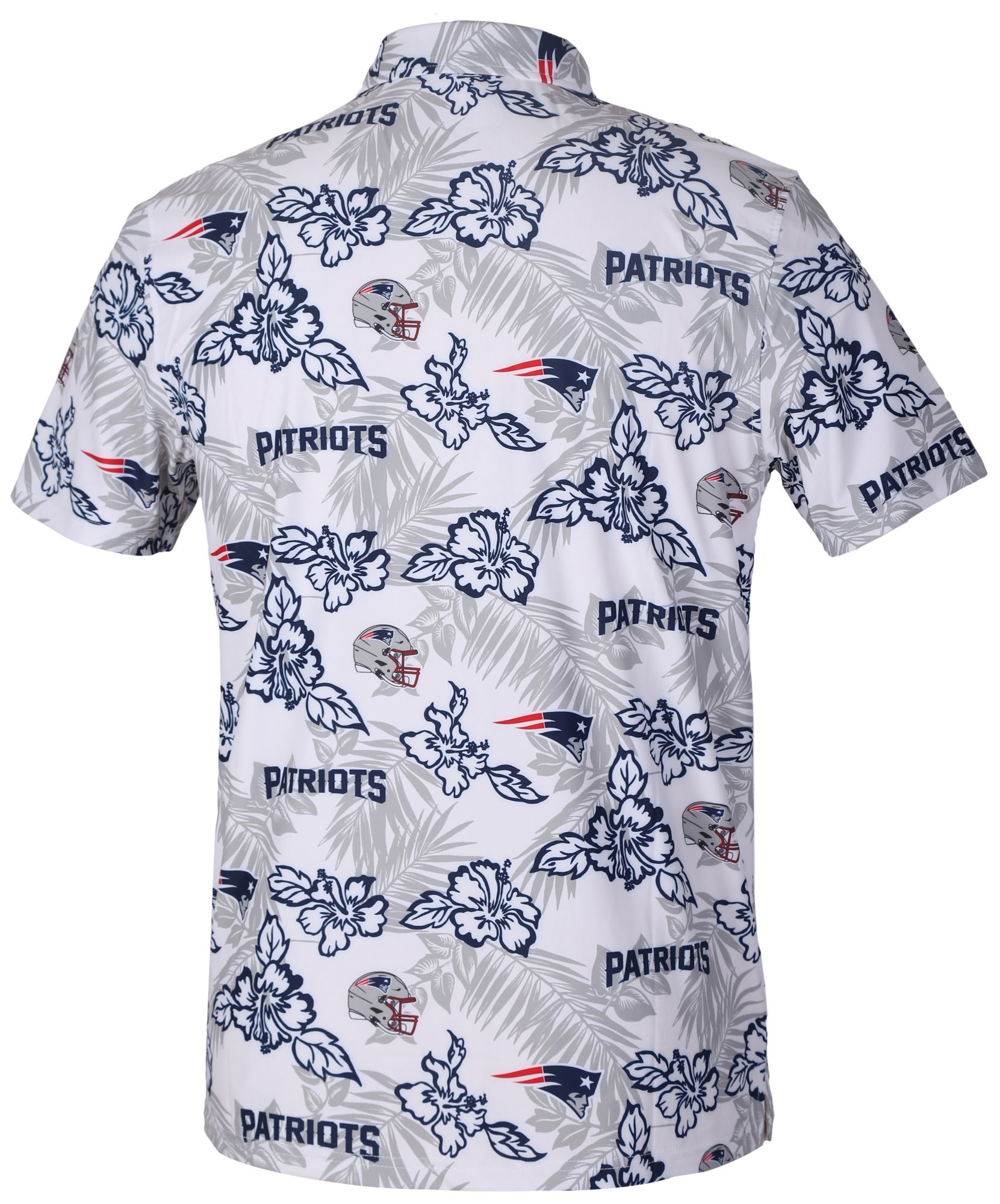 Reyn Spooner Men's New England Patriots White Perforated Polo product image