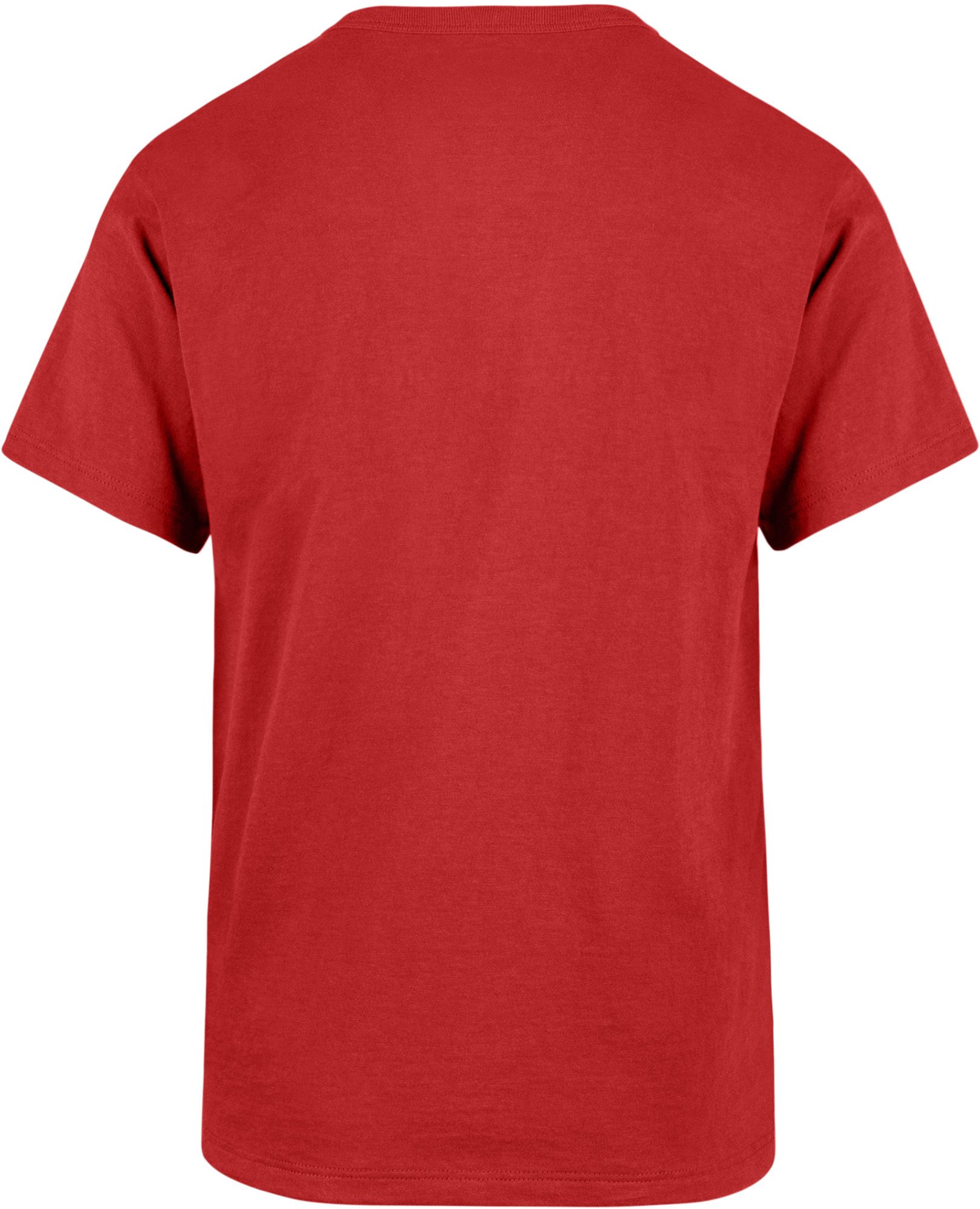 '47 Youth Jacksonville Jumbo Shrimp Red Straight Shot Franklin T-Shirt product image