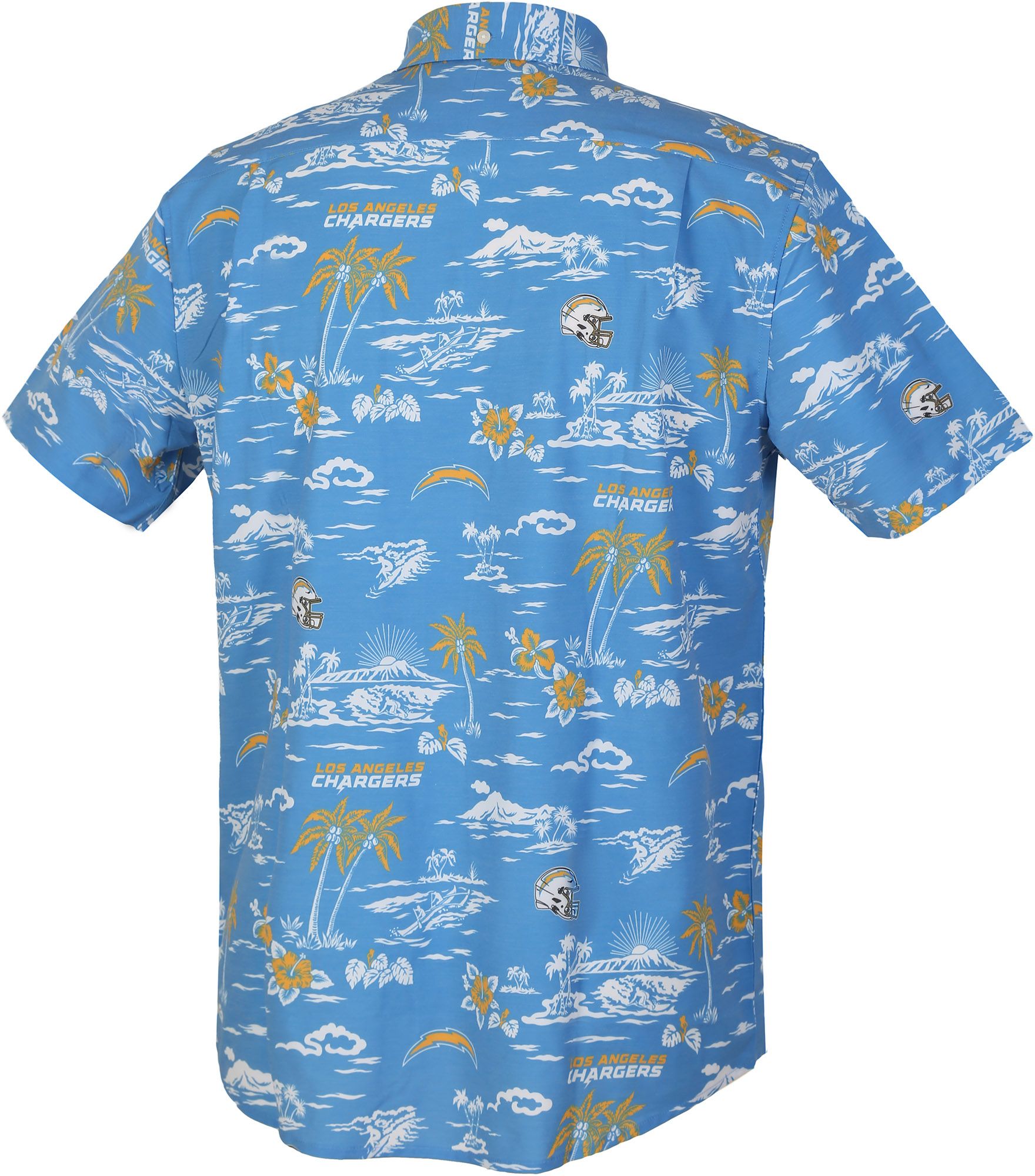 Reyn Spooner Men's Los Angeles Chargers Gameday Powder Blue Button Down Shirt product image