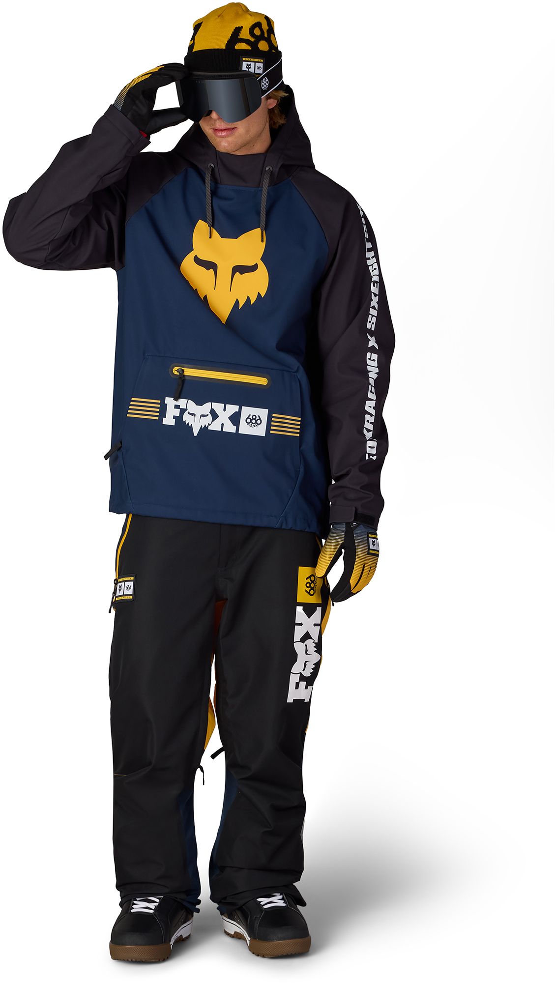 686 Men's Fox Racing Waterproof Graphic Hoody product image