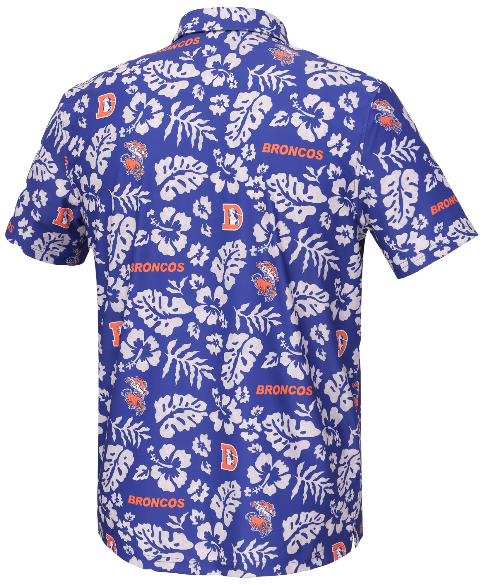 Reyn Spooner Men's Denver Broncos Blue Performance Polo product image